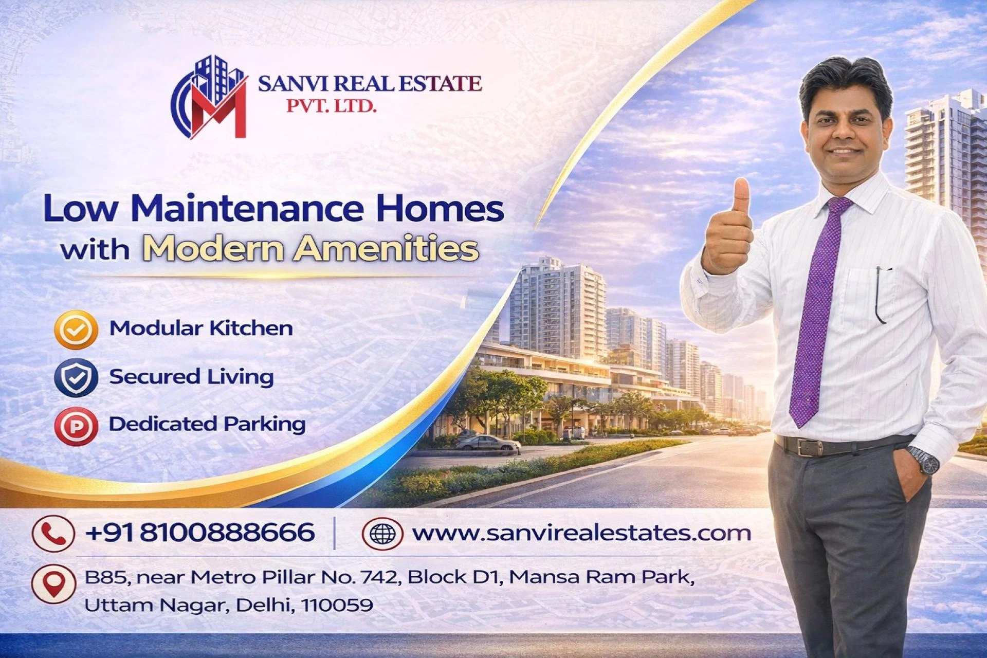 Low Maintenance Homes with Modern Amenities