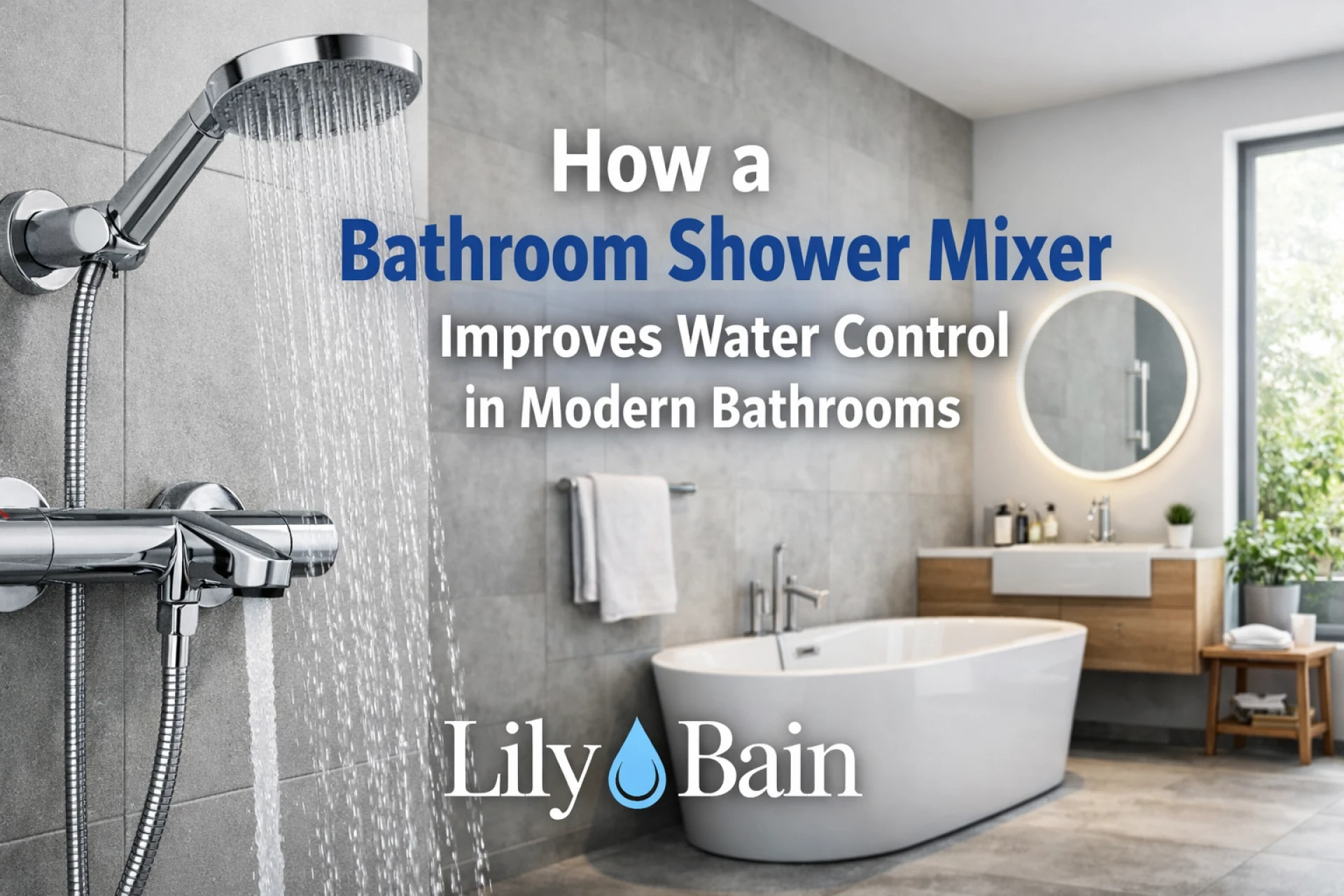 How a Bathroom Shower Mixer Improves Water Control in Modern Bathrooms