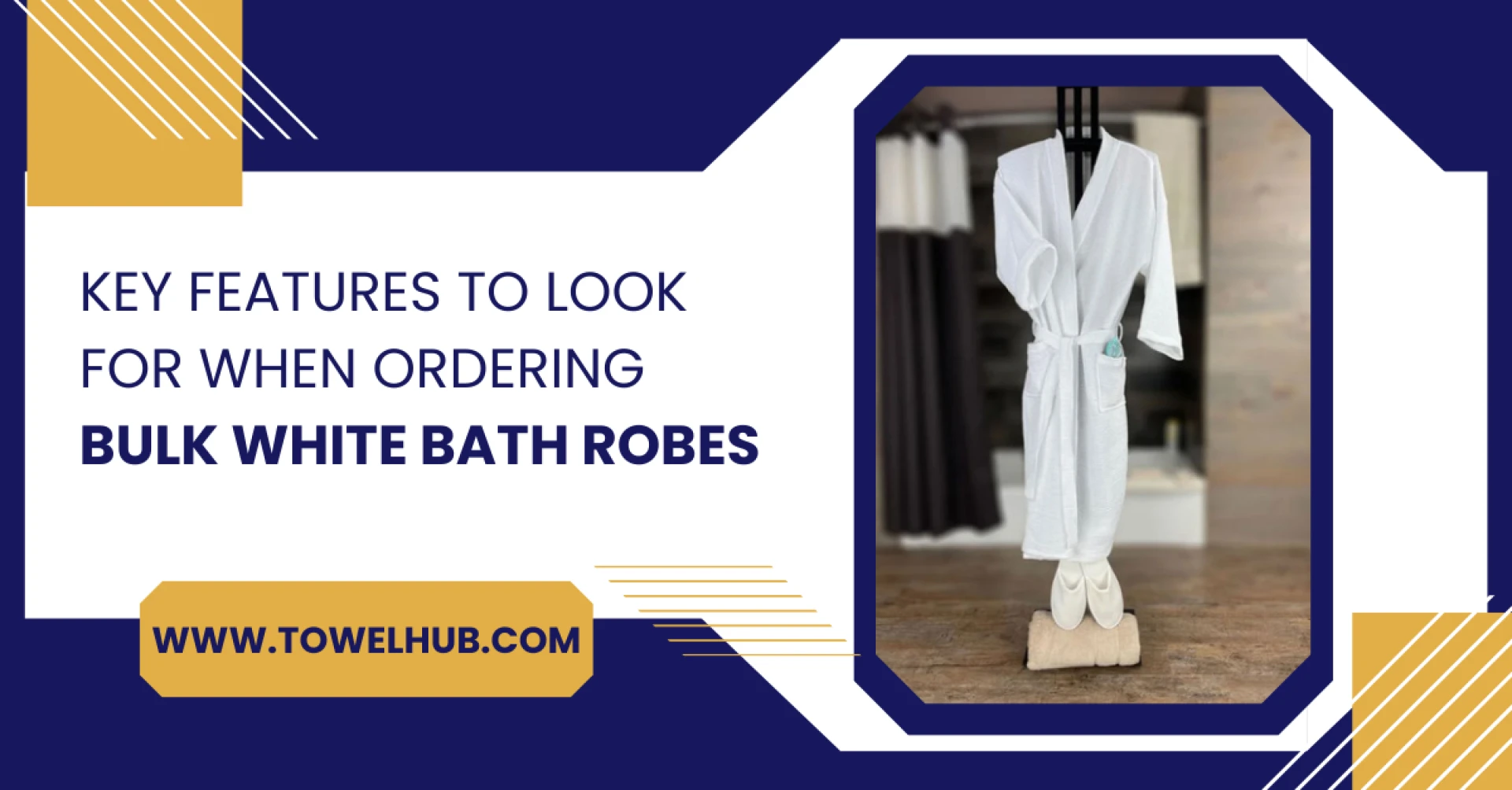 Key Features to Look for When Ordering Bulk White Bath Robes