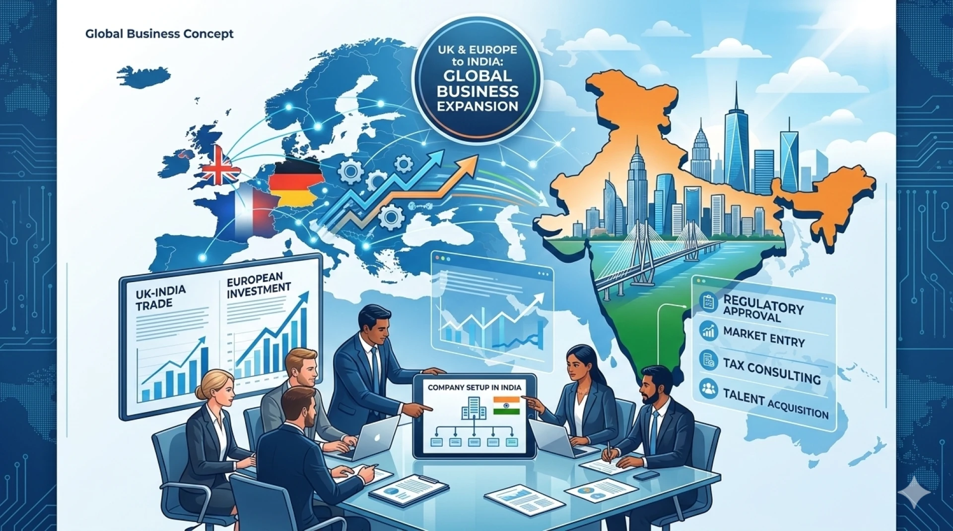 Setting Up a Wholly Owned Subsidiary in India: A Smart Expansion Move for UK and European Companies