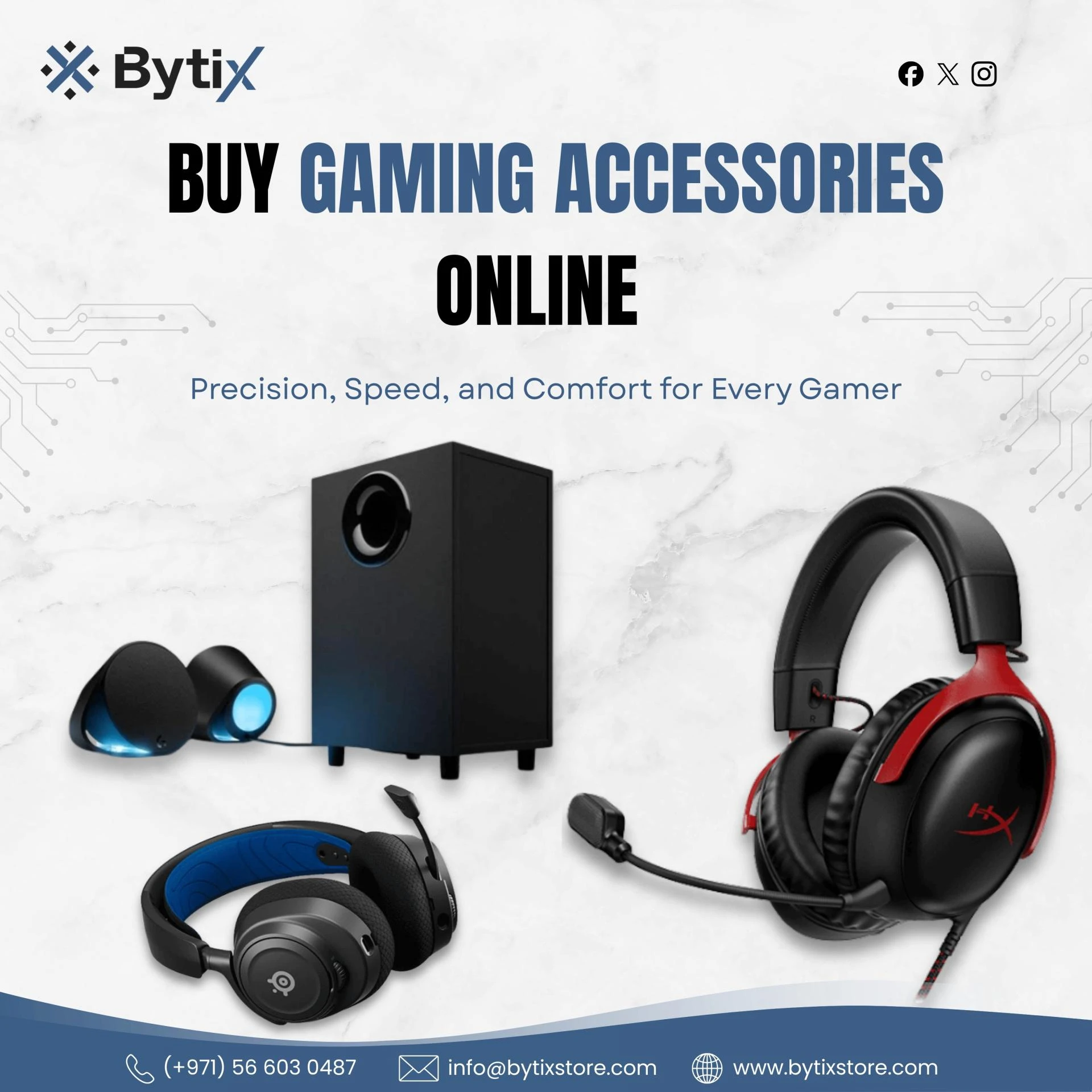 Gaming Accessories That Complete Every Setup in UAE | Bytix Store