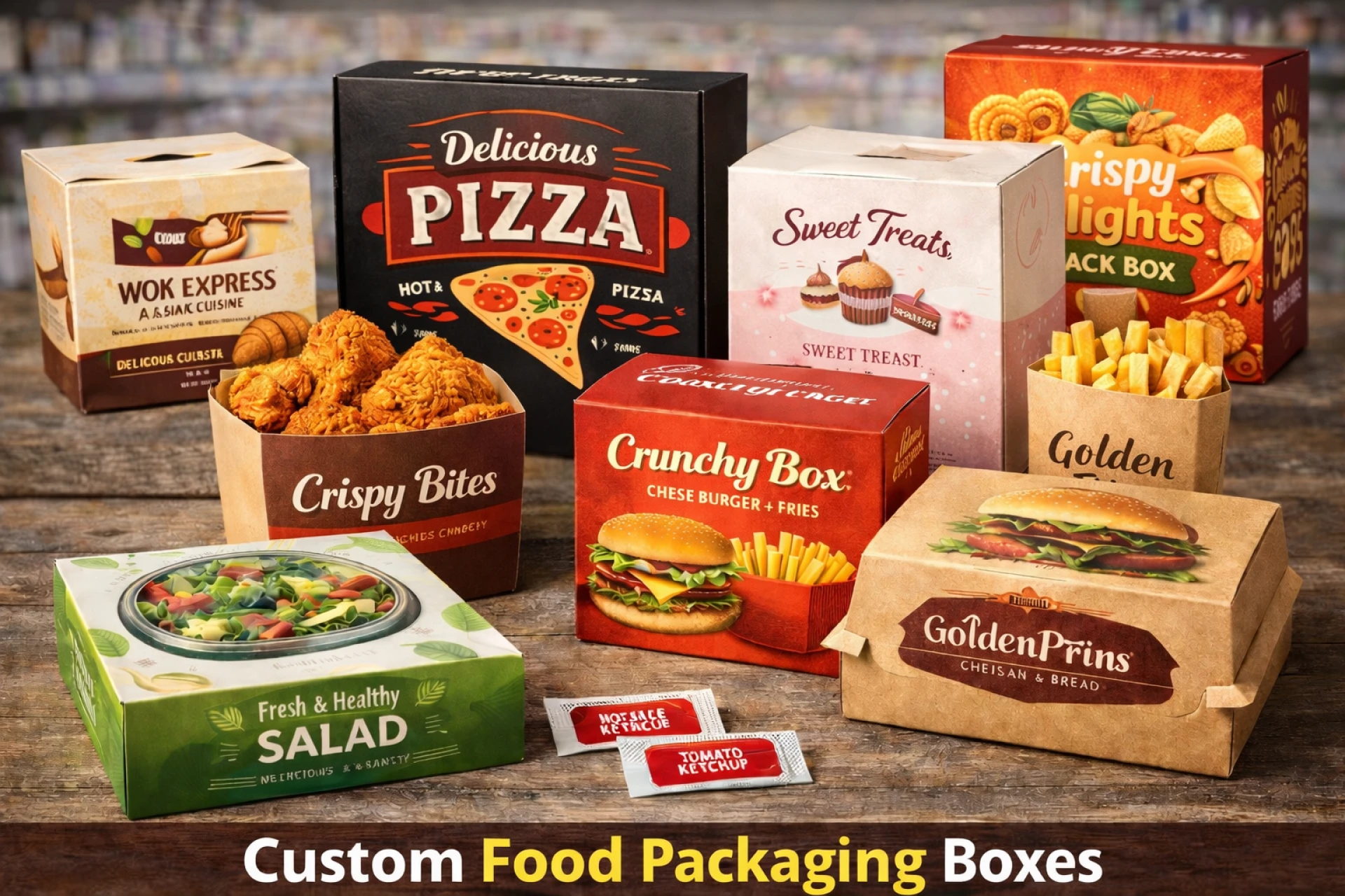 Smart Custom Food Boxes for Growing Food Brands