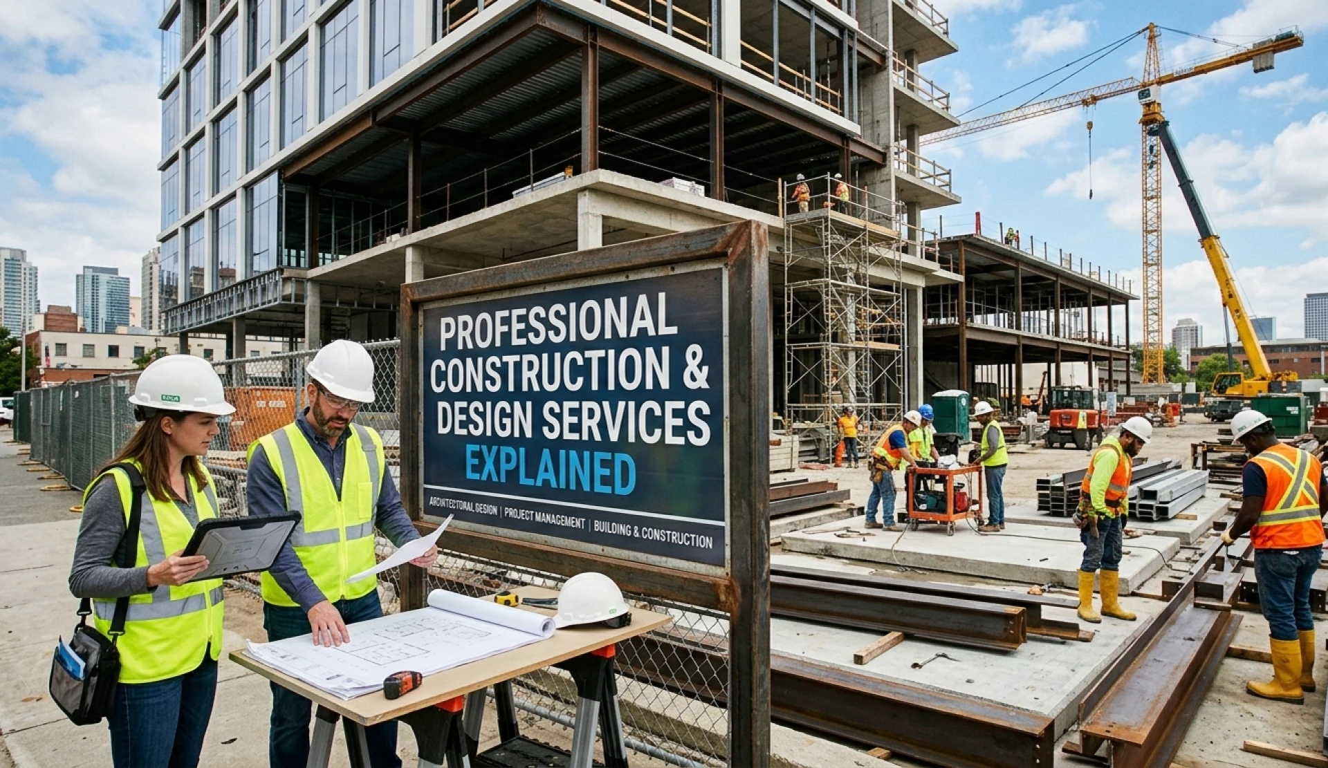Professional Construction and Design Services Explained