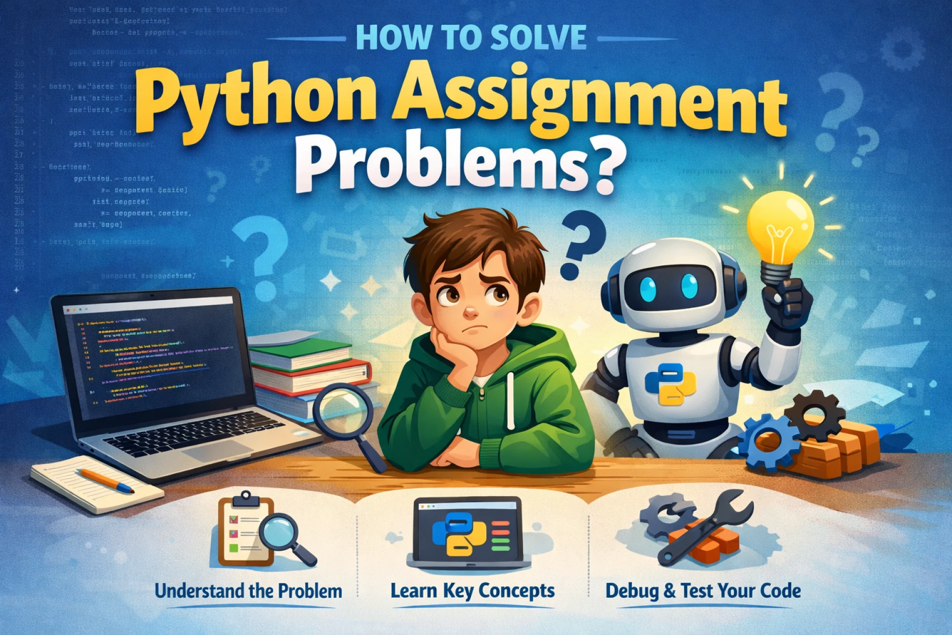 How to Solve Python Assignment Problems?