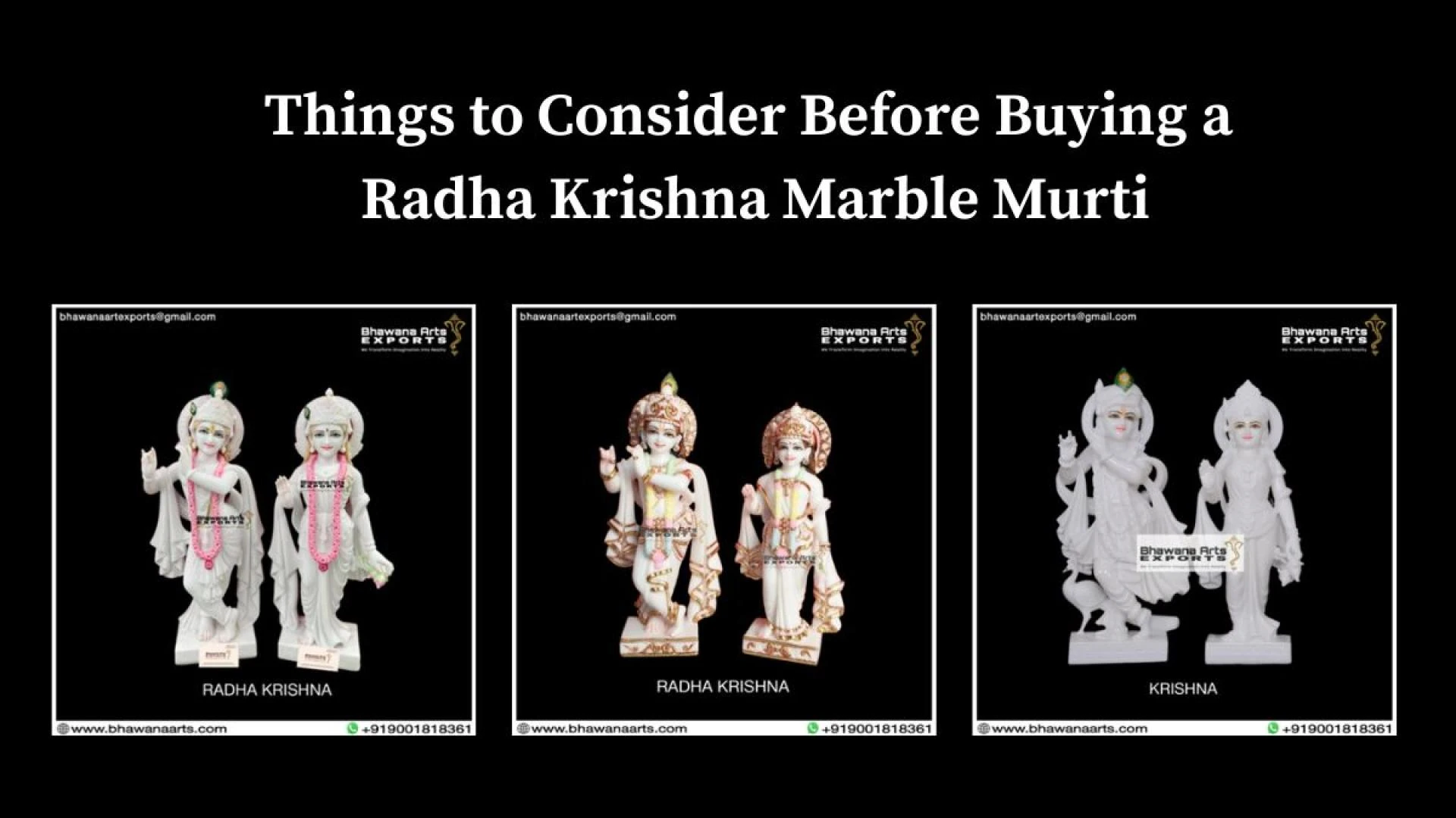Things to Consider Before Buying a Radha Krishna Marble Murti
