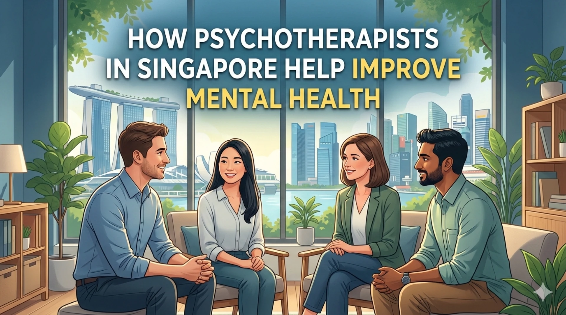 How Psychotherapists in Singapore Help Improve Mental Health
