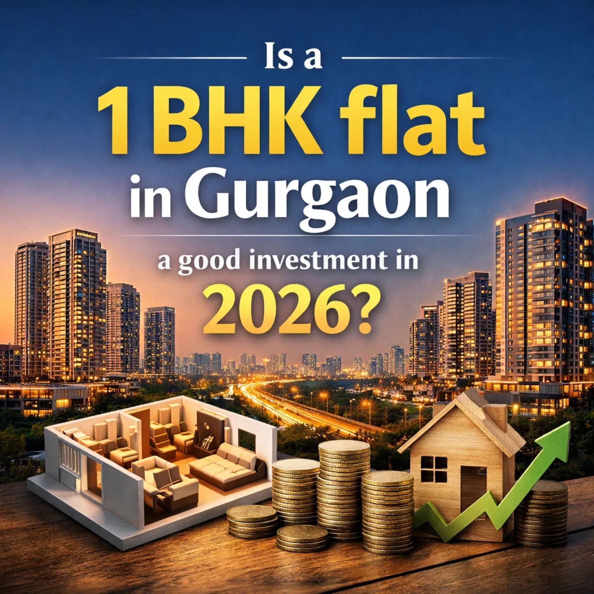 Is a 1 BHK Flat in Gurgaon a Good Investment in 2026?