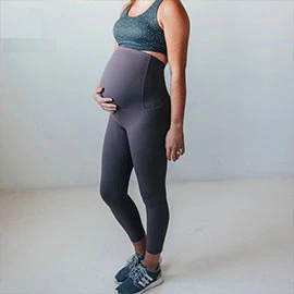 Belly Bliss: Maternity Sports Leggings for Comfortable Everyday Wear
