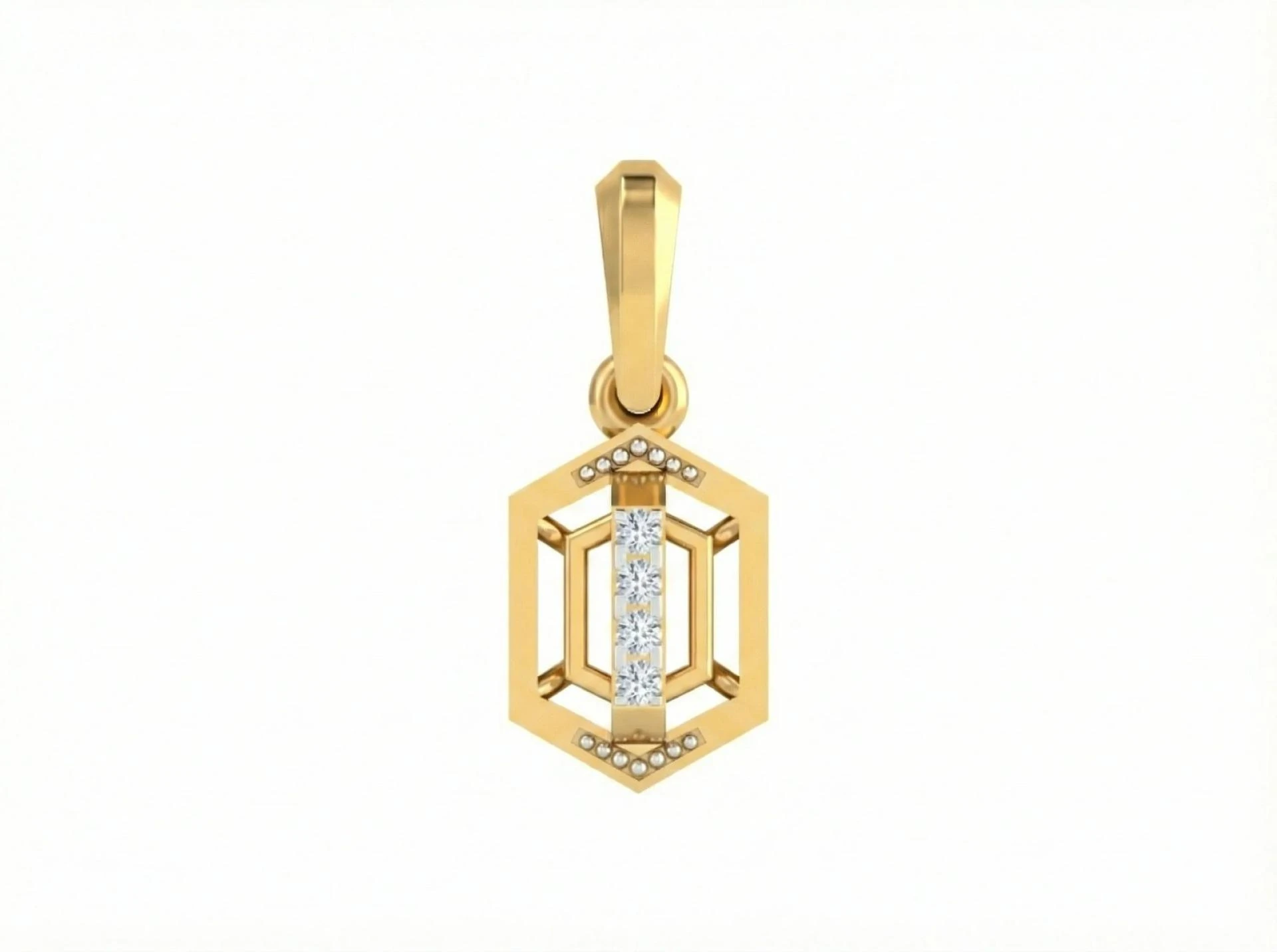 lightweight natural diamond pendant set under 40000 India