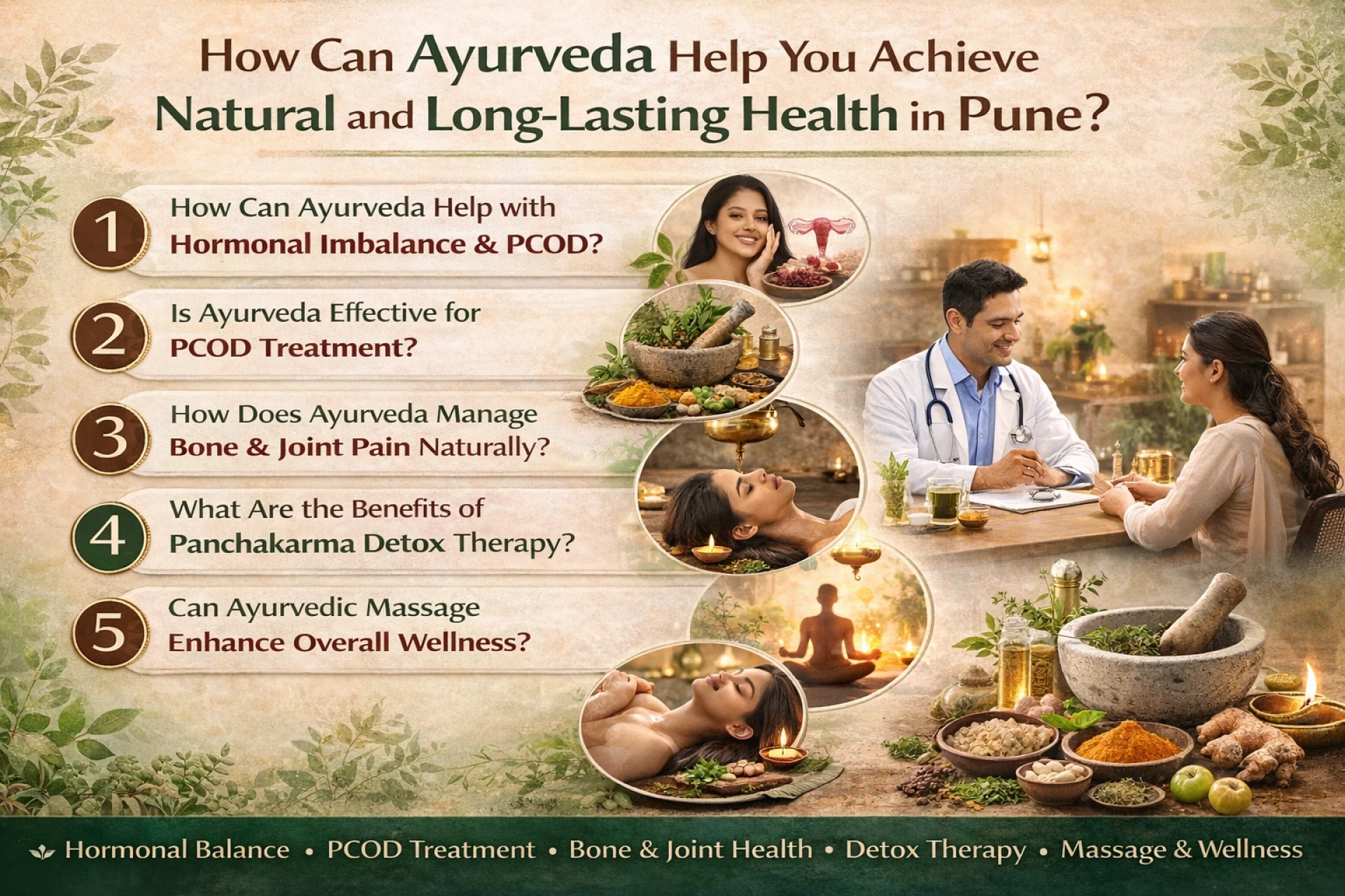 How Does Ayurveda Support Hormonal Balance and Wellness in Pune?