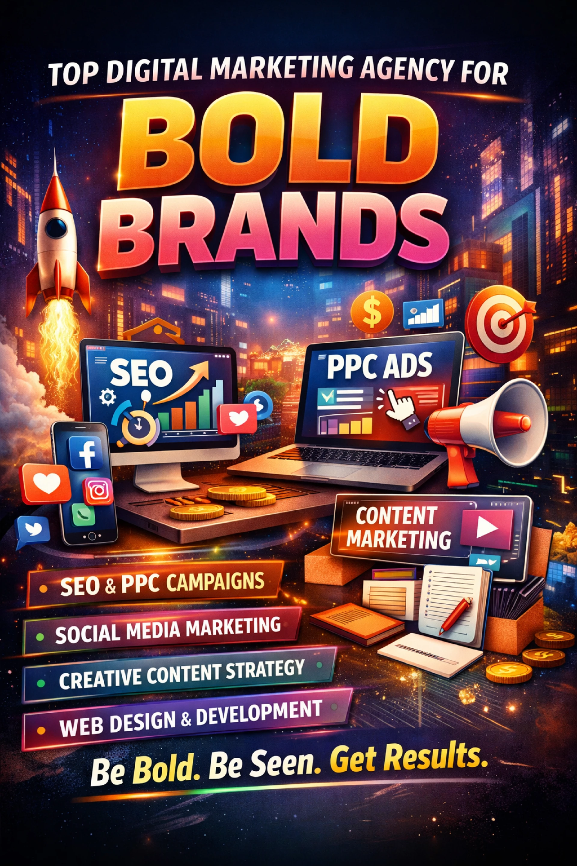 Top Digital Marketing Agency for Bold Brands