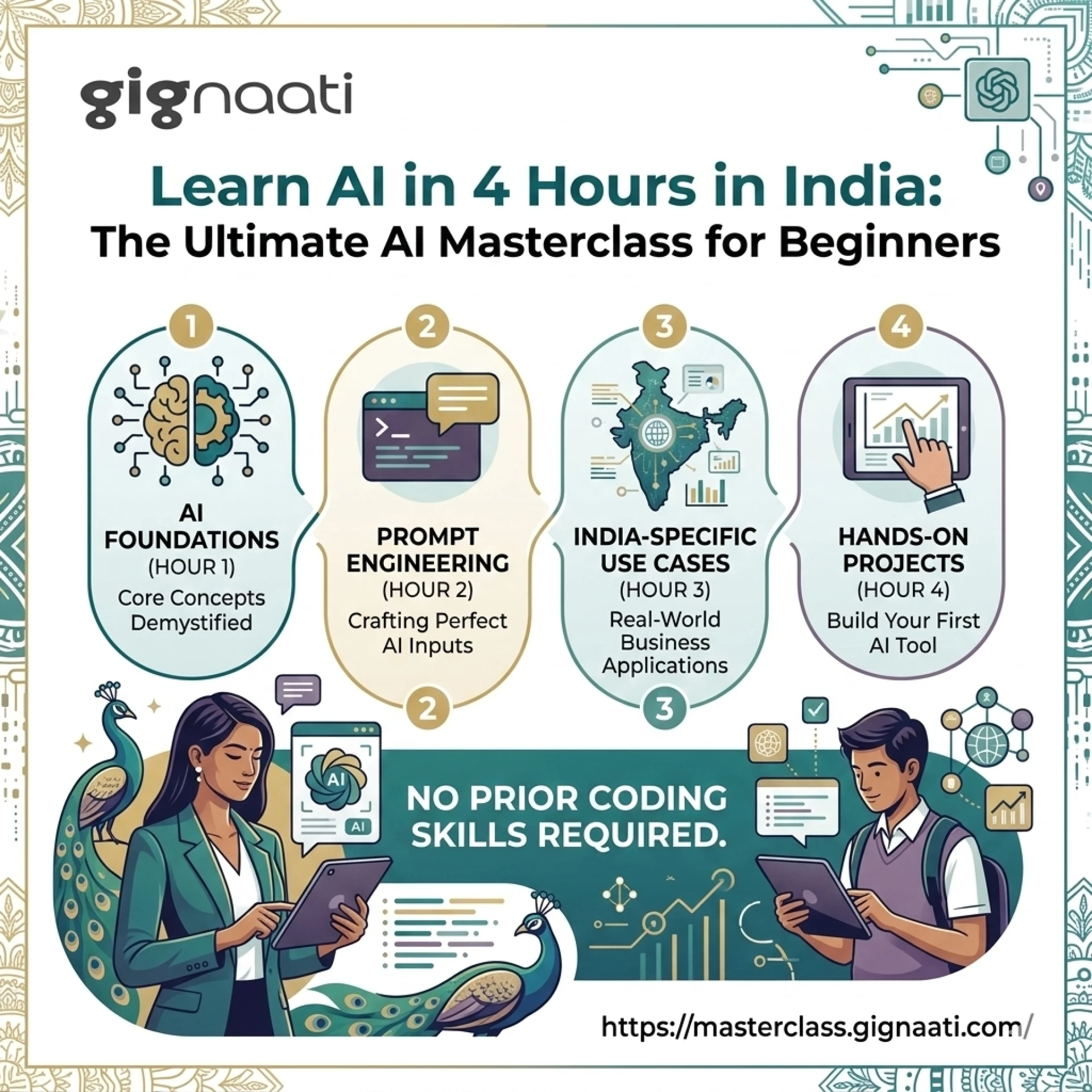 Learn AI in 4 Hours in India: The Ultimate AI Masterclass for Beginners