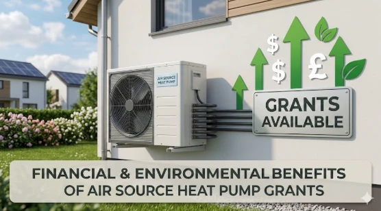 Financial & Environmental Benefits of the Air Source Heat Pump Grants