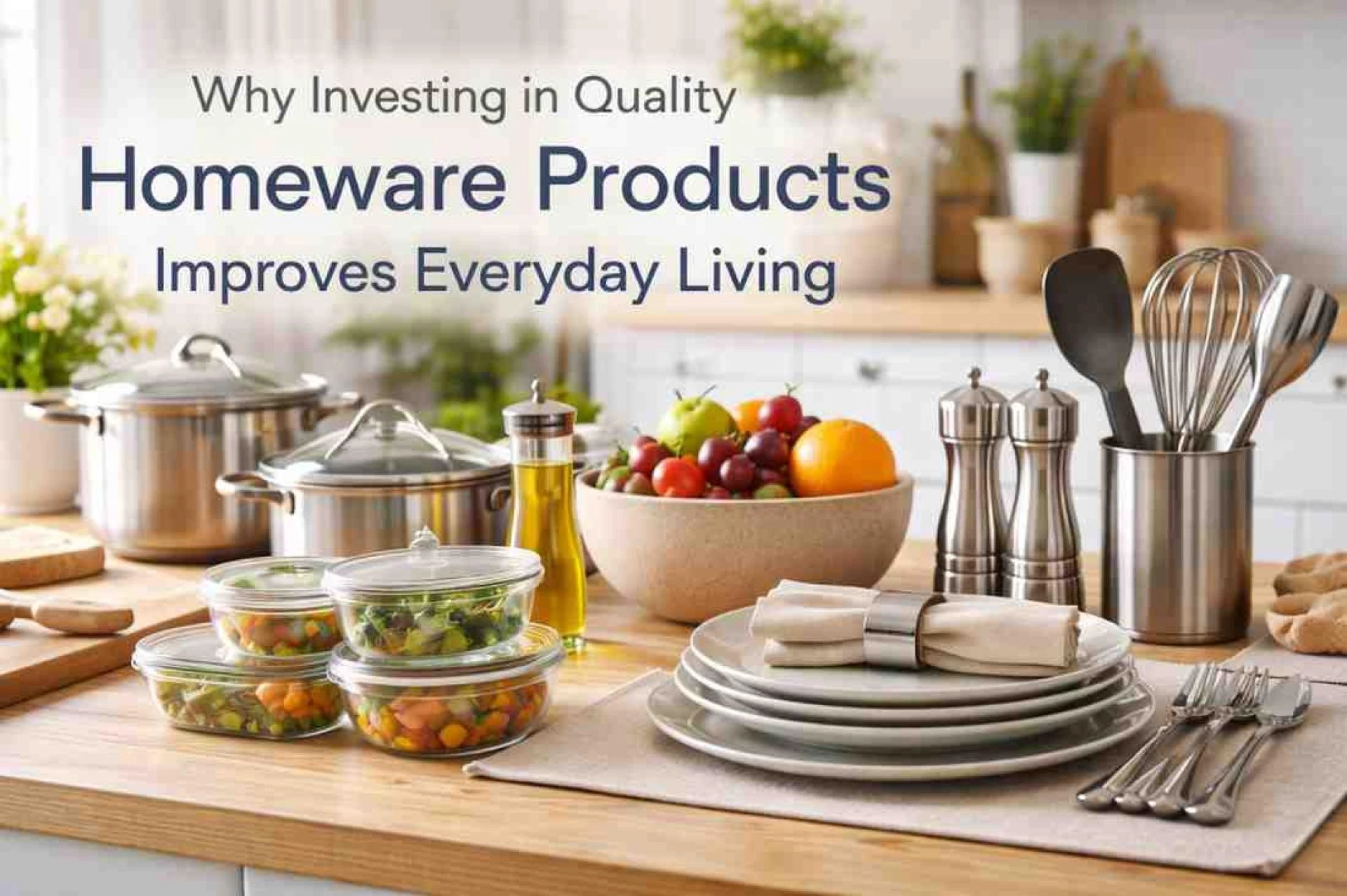 Why Investing in Quality Homeware Products Improves Everyday Living