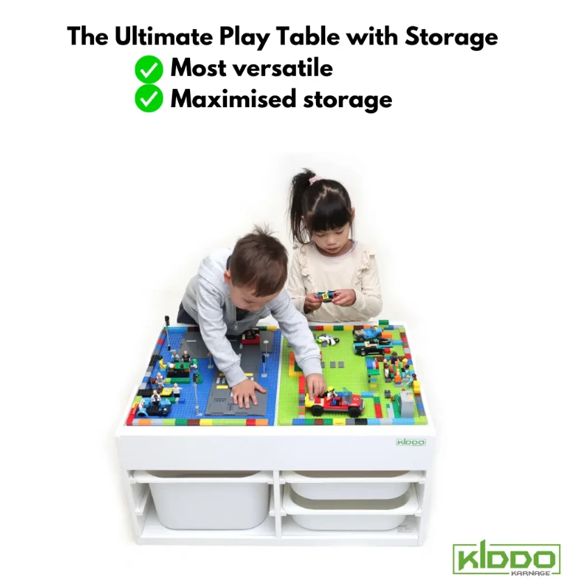 Lego Play Table with Storage – The Ultimate Building Station for Kids | Kiddo Karnage