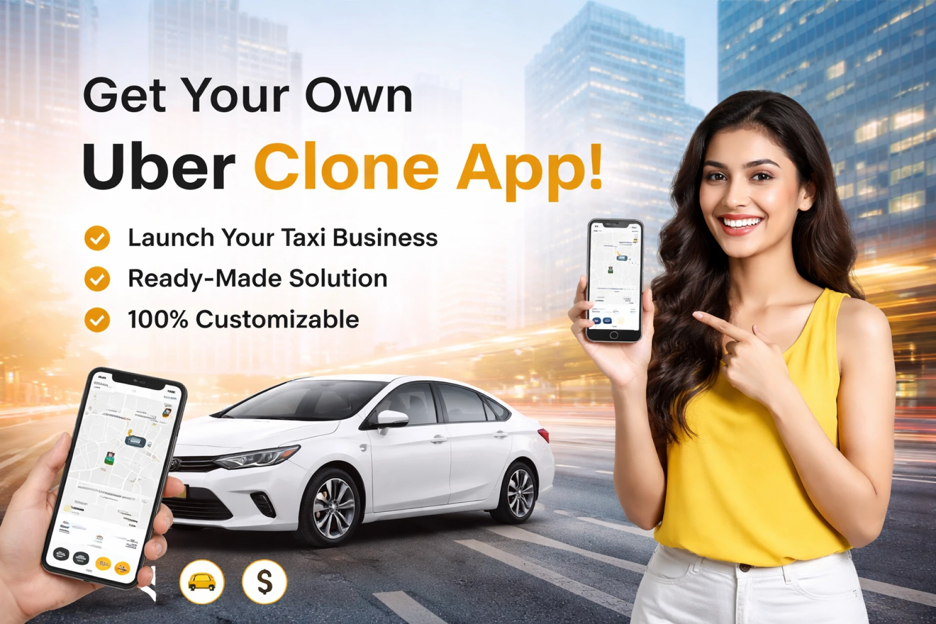 Develop a High-Performing Uber App Clone | Team For Sure