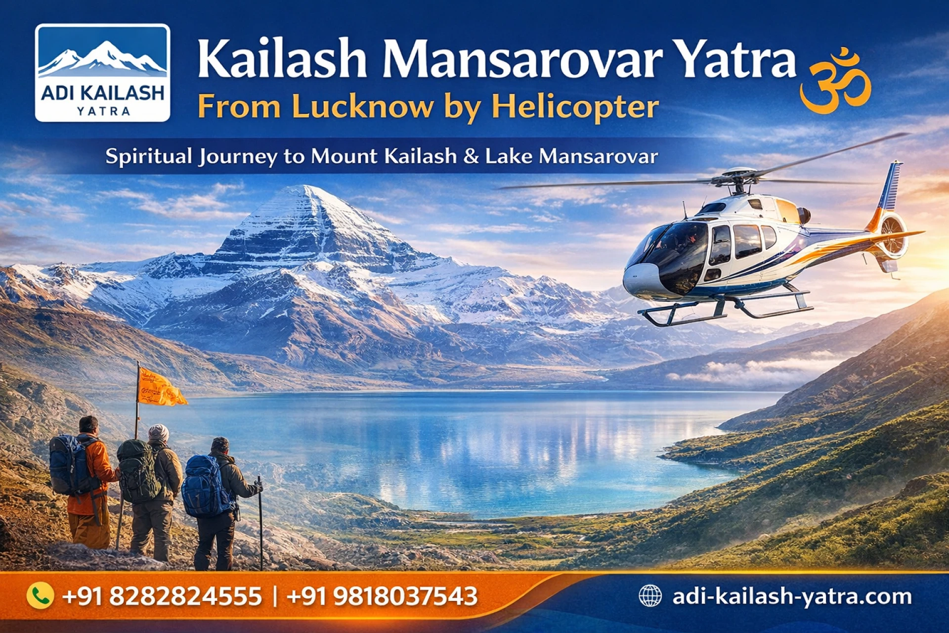 Kailash Mansarovar Yatra from Lucknow by Helicopter
