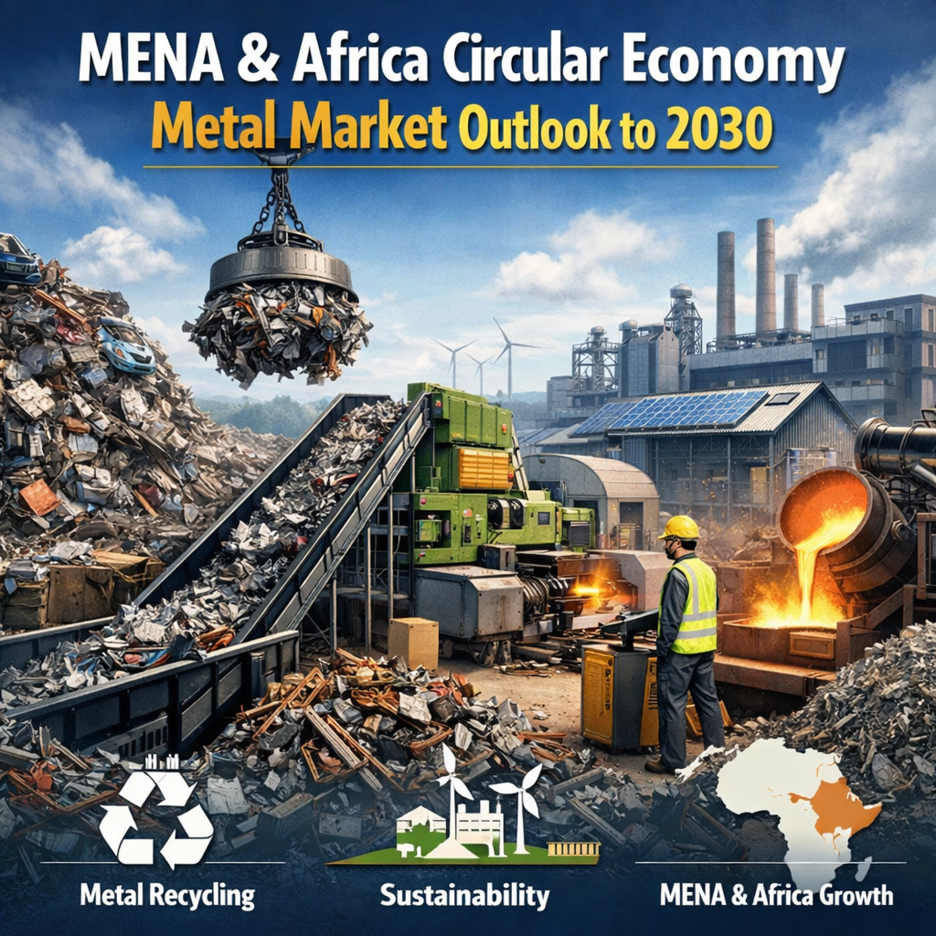 MENA & Africa Circular Economy Metal Market 2025–2030: USD 30 Billion Outlook and Competitive Forecast