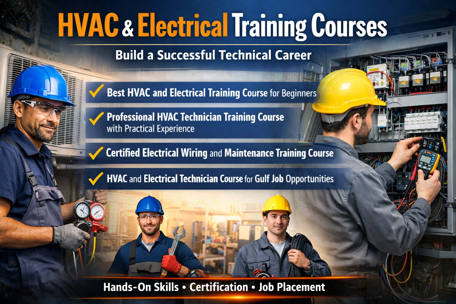 HVAC & Electrical Training Courses — Build a Successful Technical Career