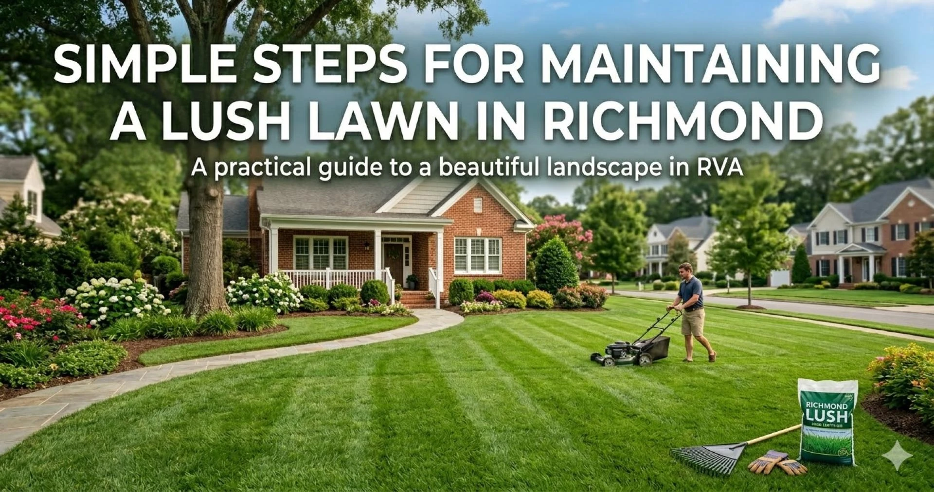Simple Steps for Maintaining a Lush Lawn in Richmond