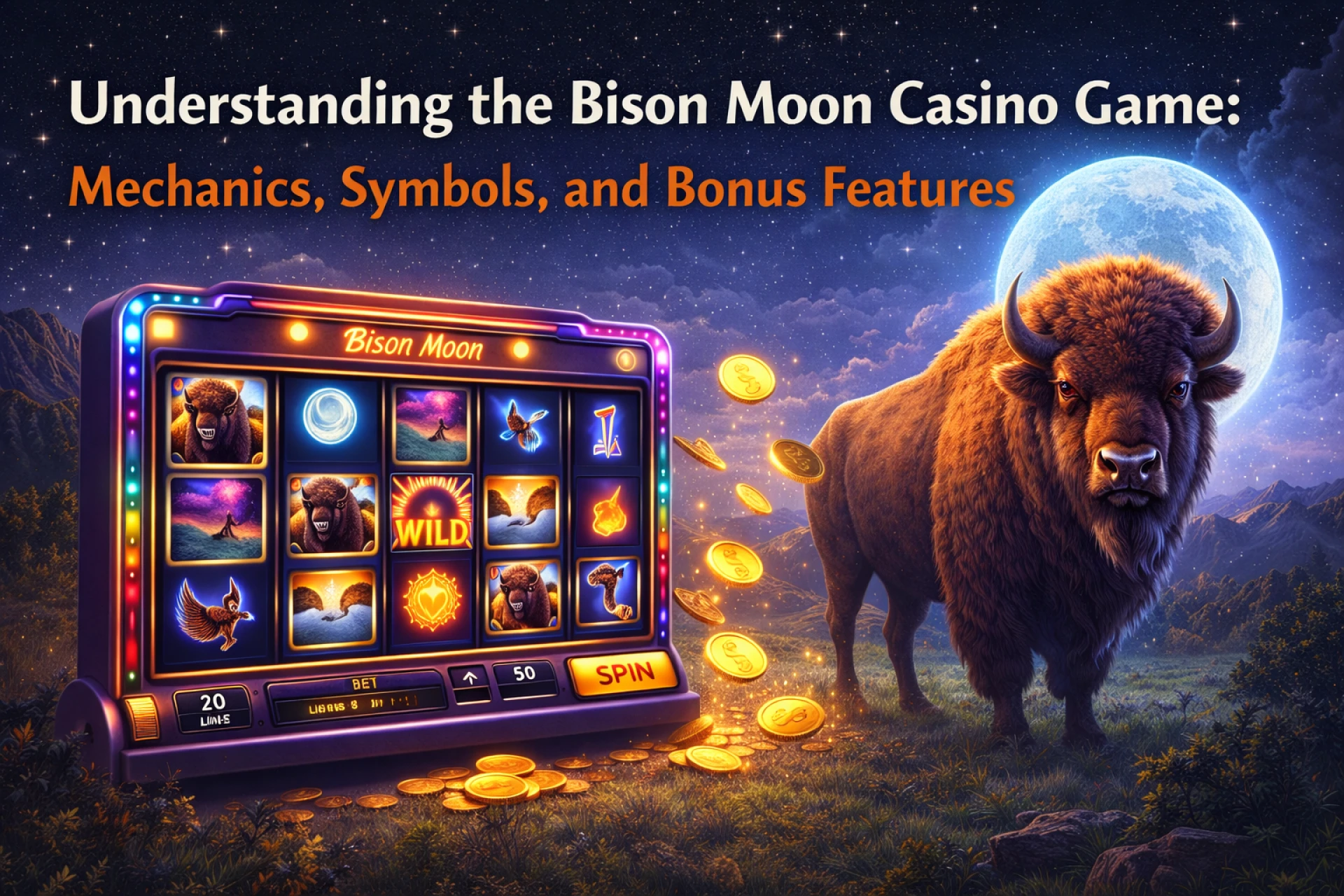 Understanding the Bison Moon Casino Game: Mechanics, Symbols, and Bonus Features