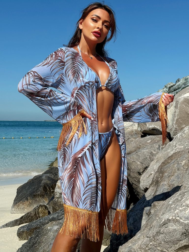 Women’s Two Piece Swimsuit Bikini – Trendy Beach Swimwear