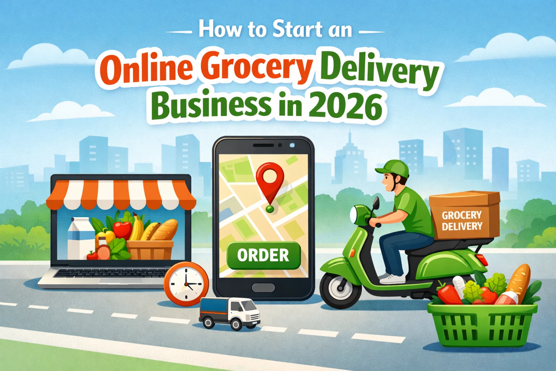 How to Start an Online Grocery Delivery Business in 2026