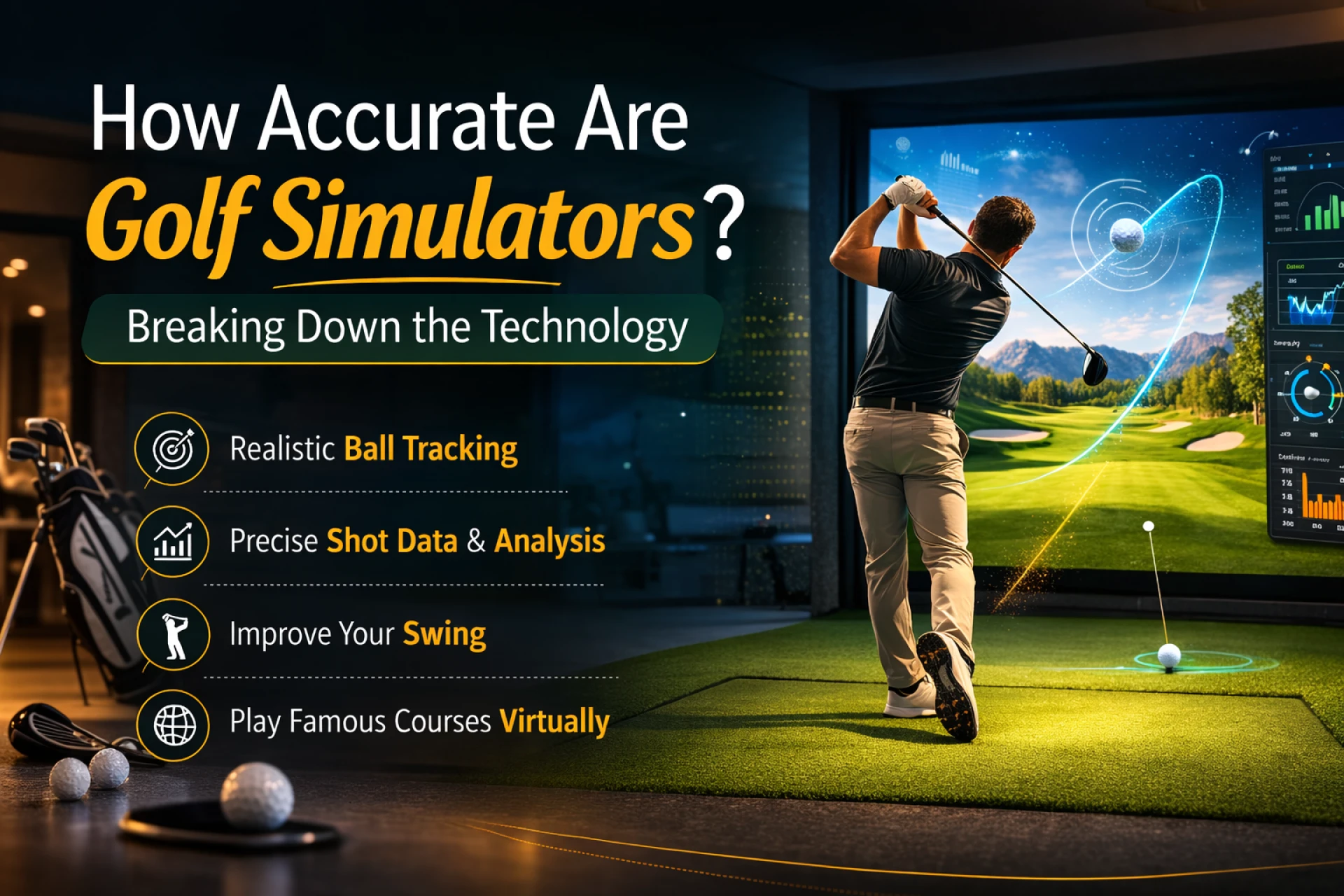 How Accurate Are Golf Simulators? Breaking Down the Technology