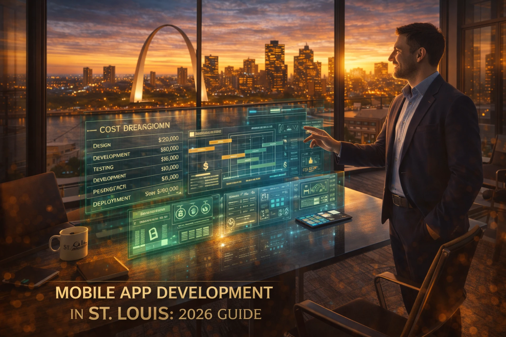 Mobile App Development Cost in St. Louis 2026 Guide