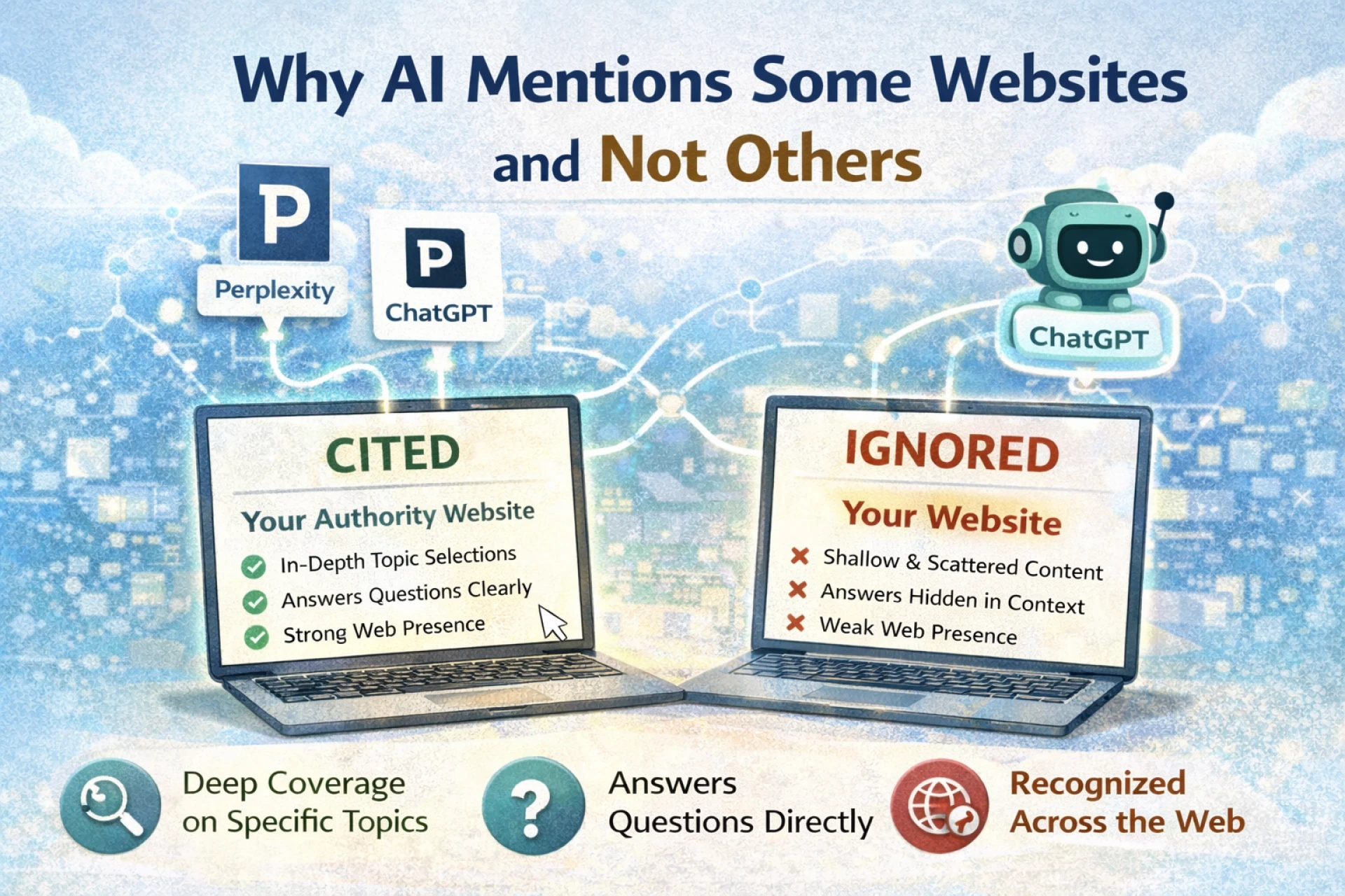 Why Some Websites Get Cited by AI and Others Don't