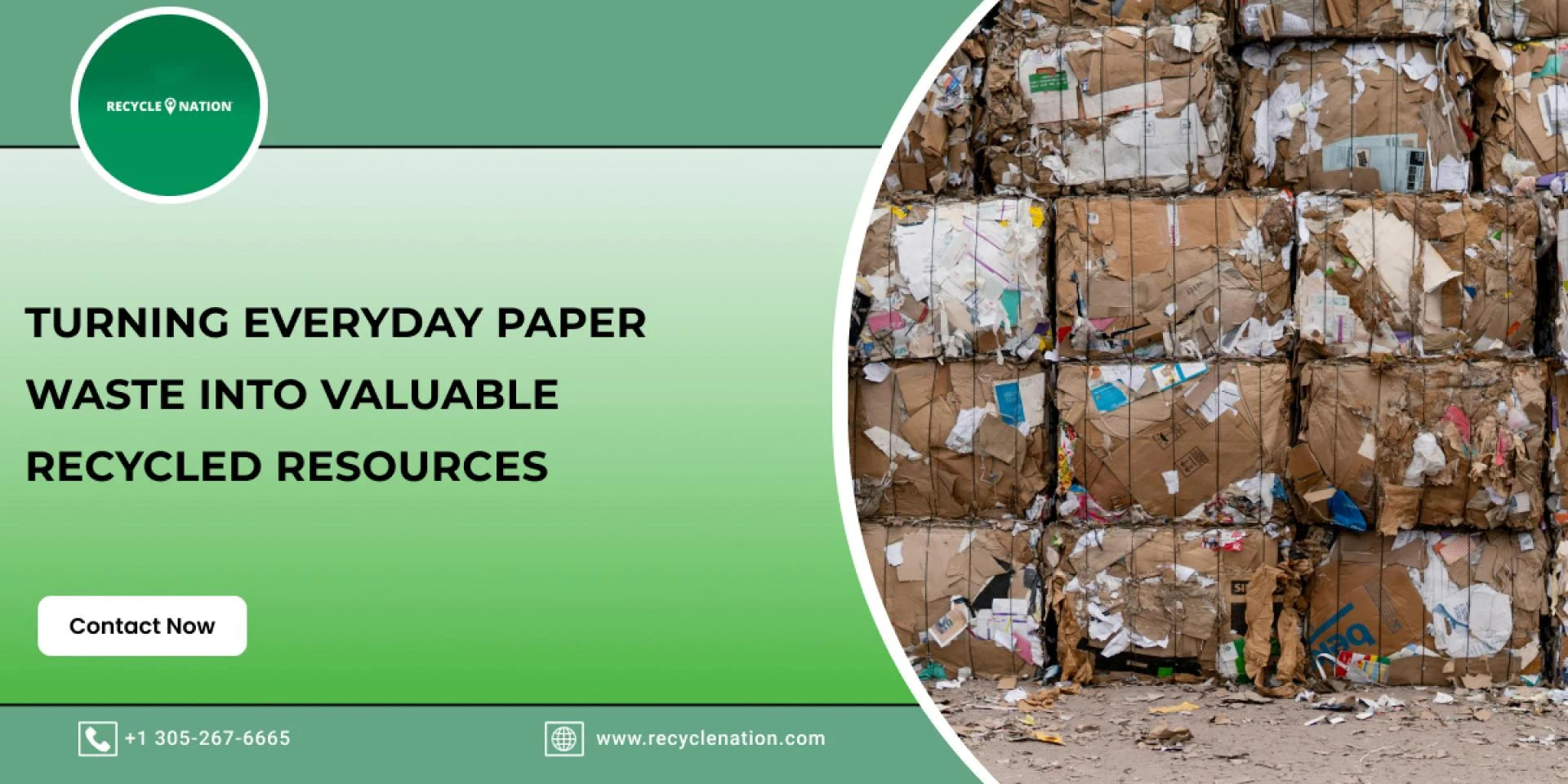 Turning Everyday Paper Waste Into Valuable Recycled Resources