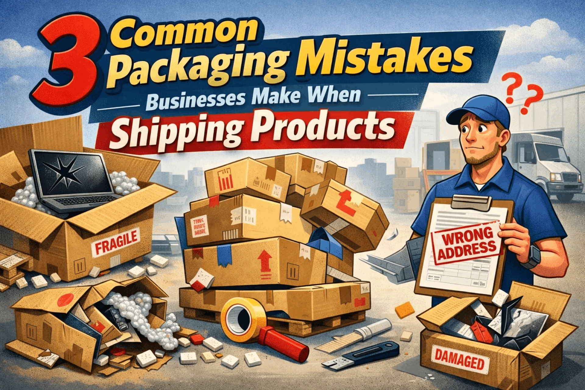 3 Common Packaging Mistakes Businesses Make When Shipping Products