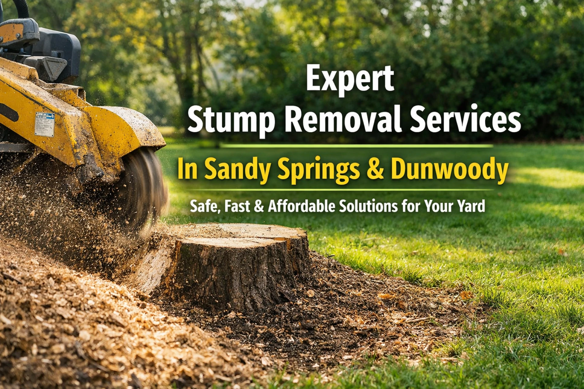 Complete Guide to Safe and Efficient Tree Stump Removal for a Cleaner Landscape