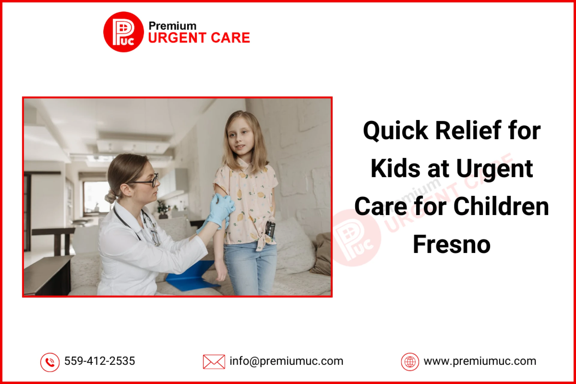 Quick Relief for Kids at Urgent Care for Children Fresno