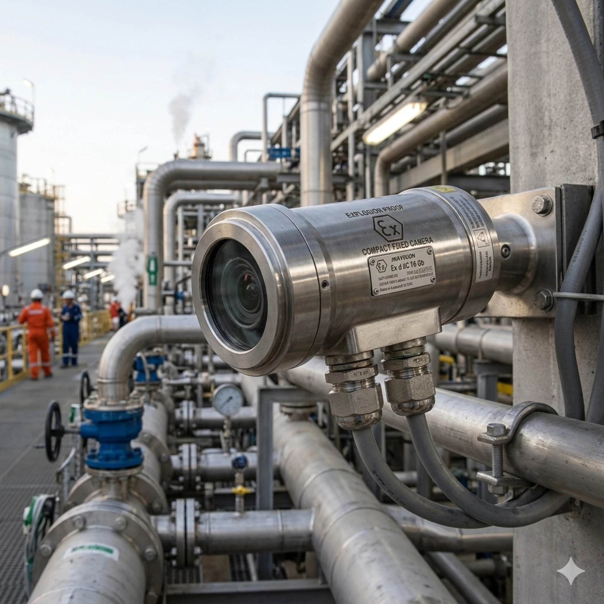 Boosting Offshore Platform Safety with ATEX Explosion Proof Fixed Cameras