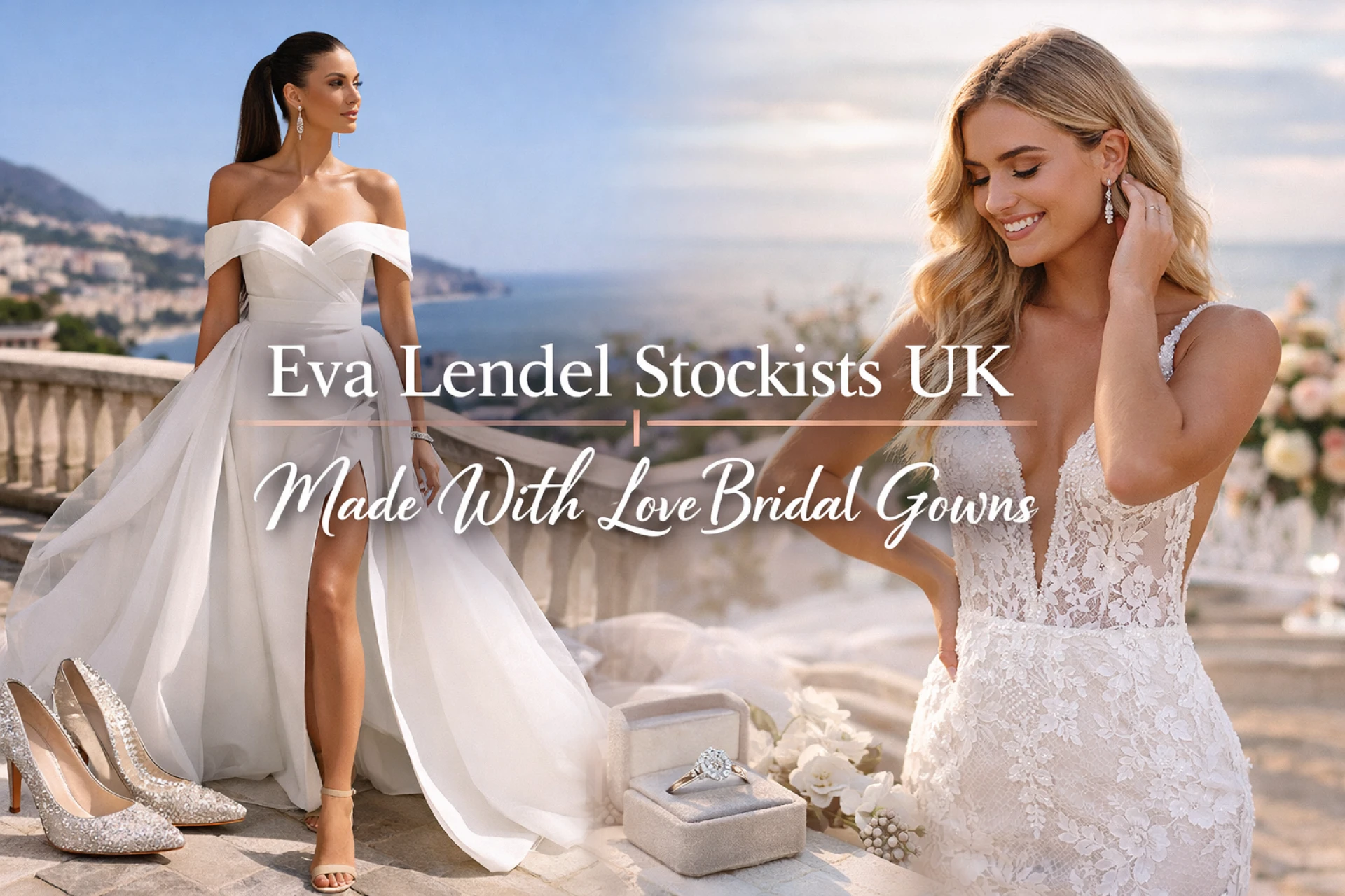 Finding the Perfect Bridal Style: Eva Lendel Stockists UK & Made With Love Bridal Gowns