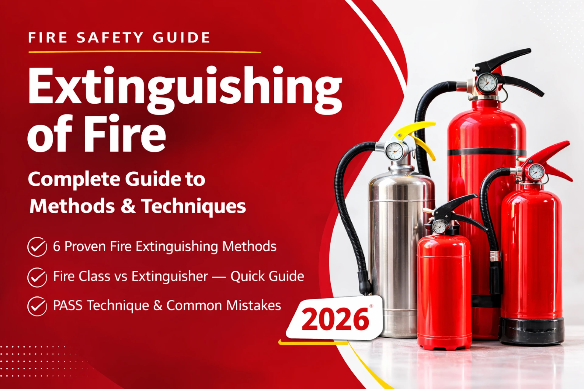 Extinguishing of Fire — Complete Guide to Methods & Techniques (2026)