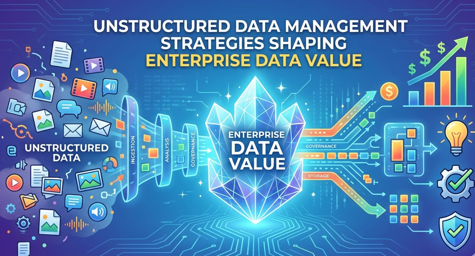 Unstructured Data Management Strategies Shaping Enterprise Data Value