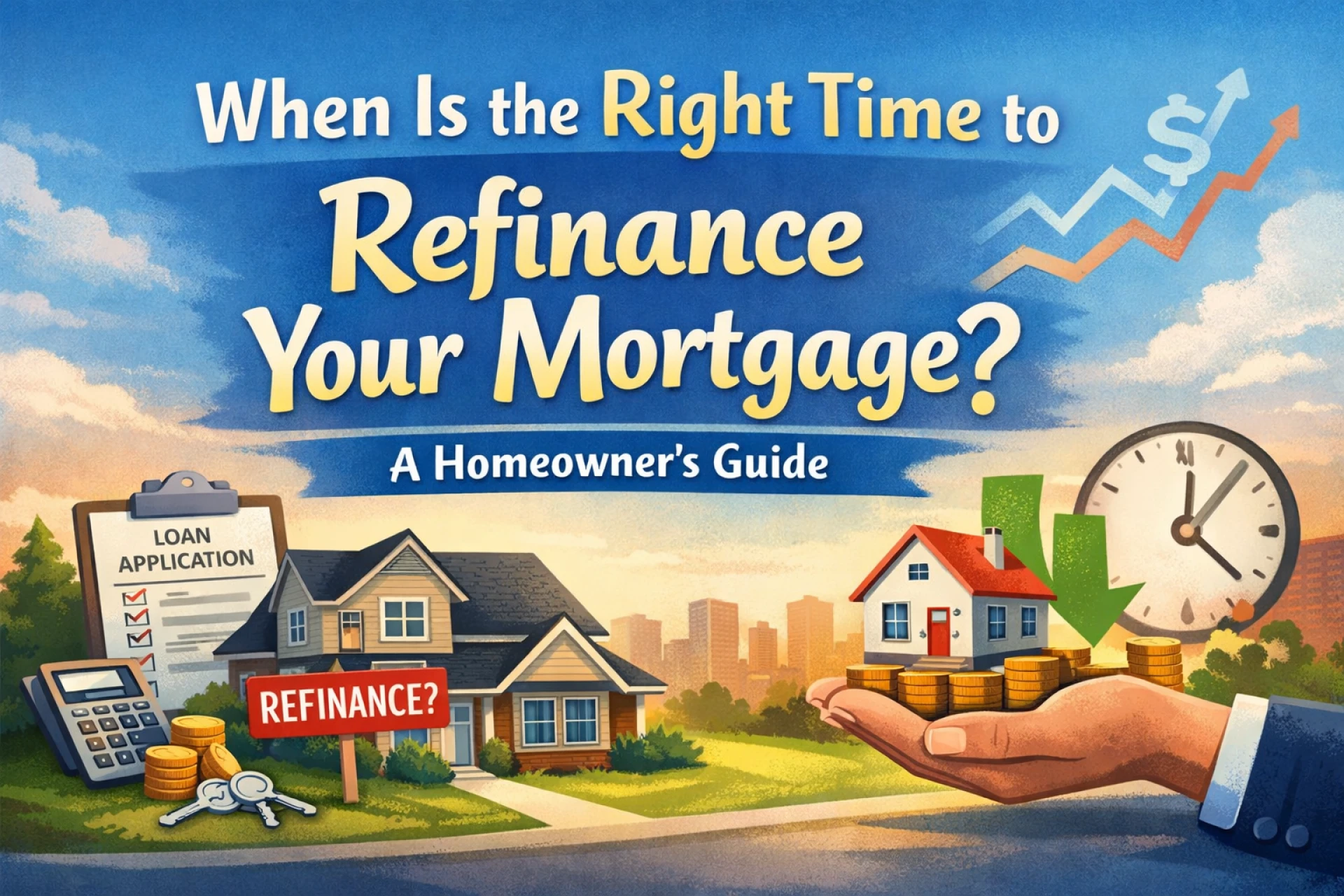 When Is the Right Time to Refinance Your Mortgage? A Homeowner's Guide