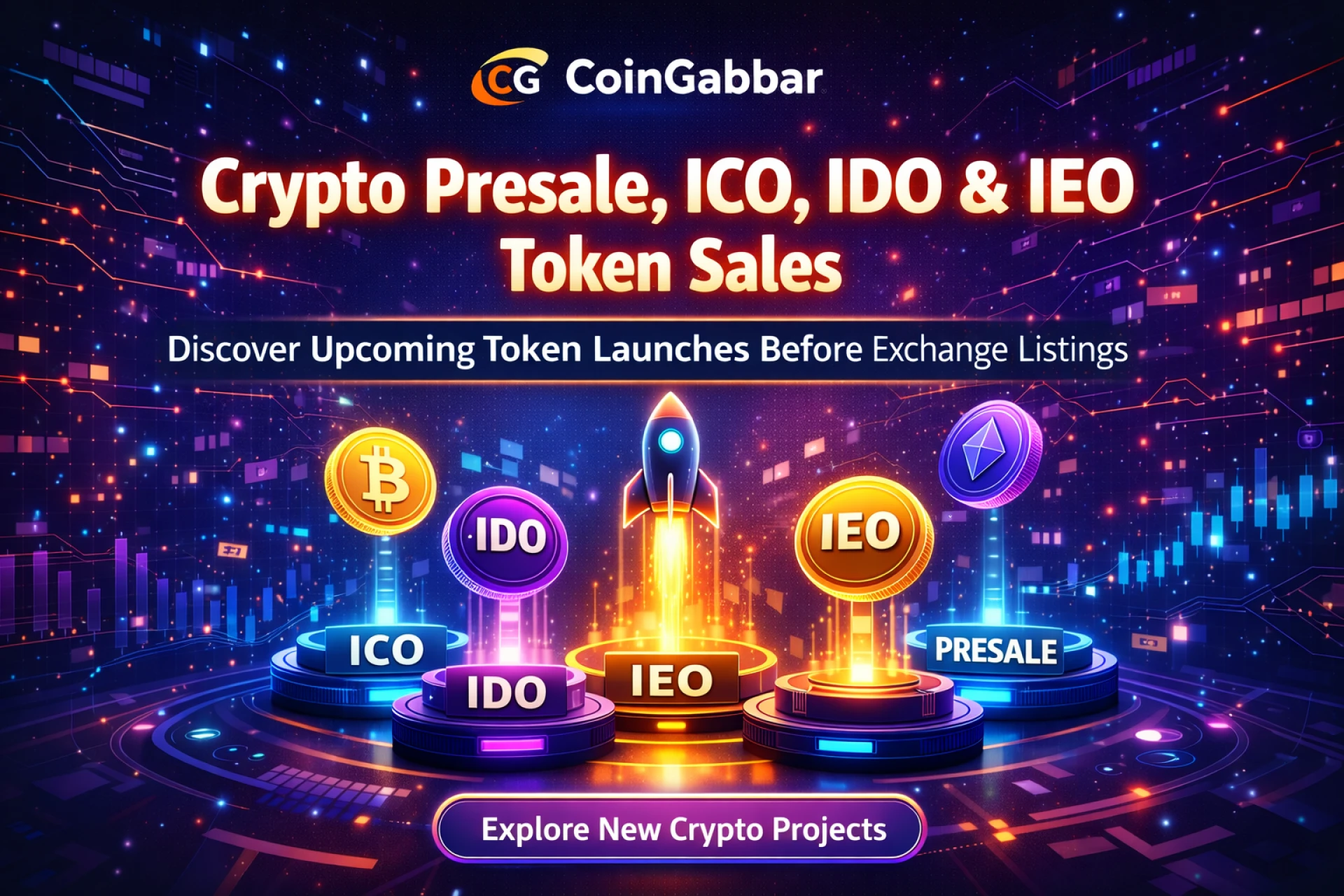 Crypto ICO Presale & Upcoming Token Sales Guide