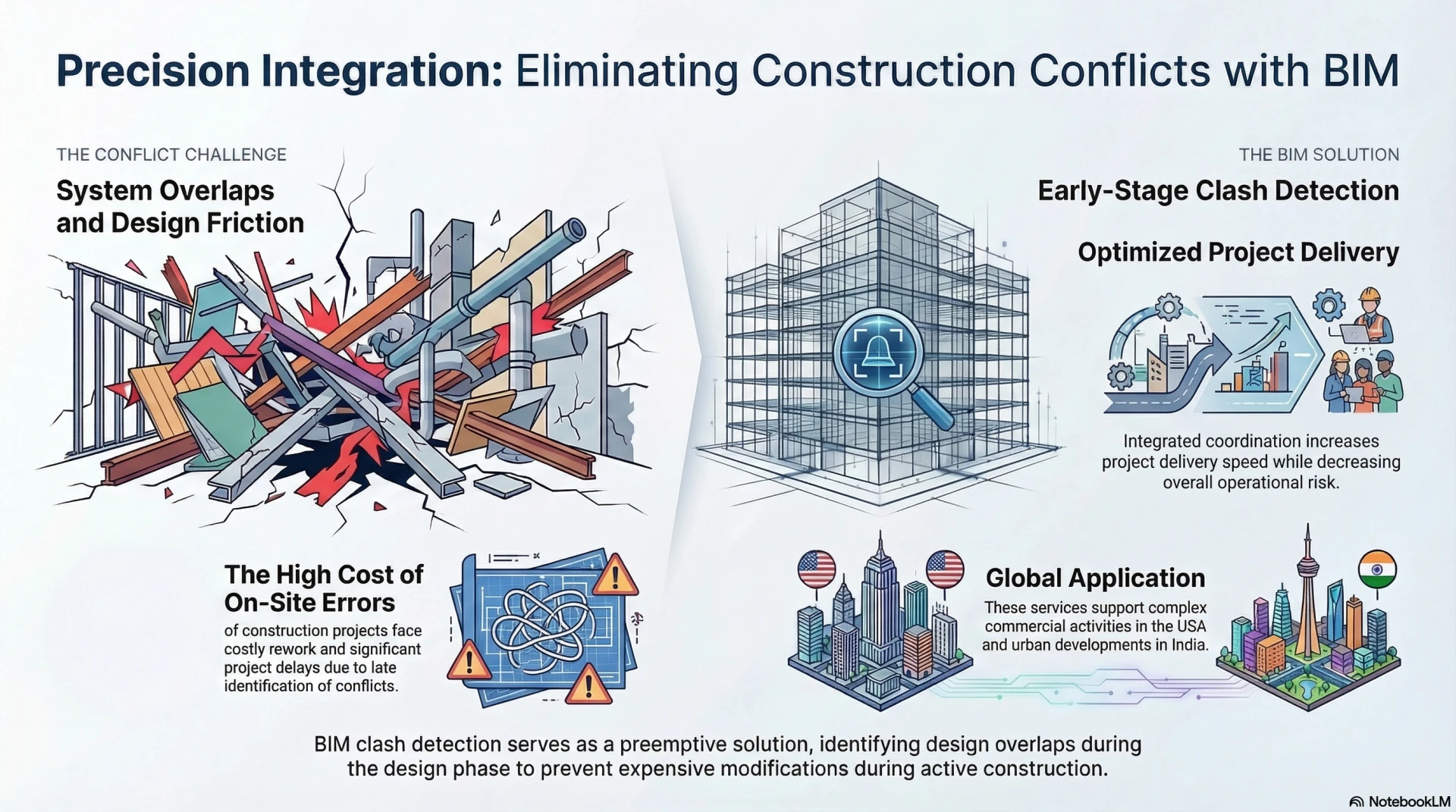 Why BIM Services Are Essential for Clash Detection and Coordination