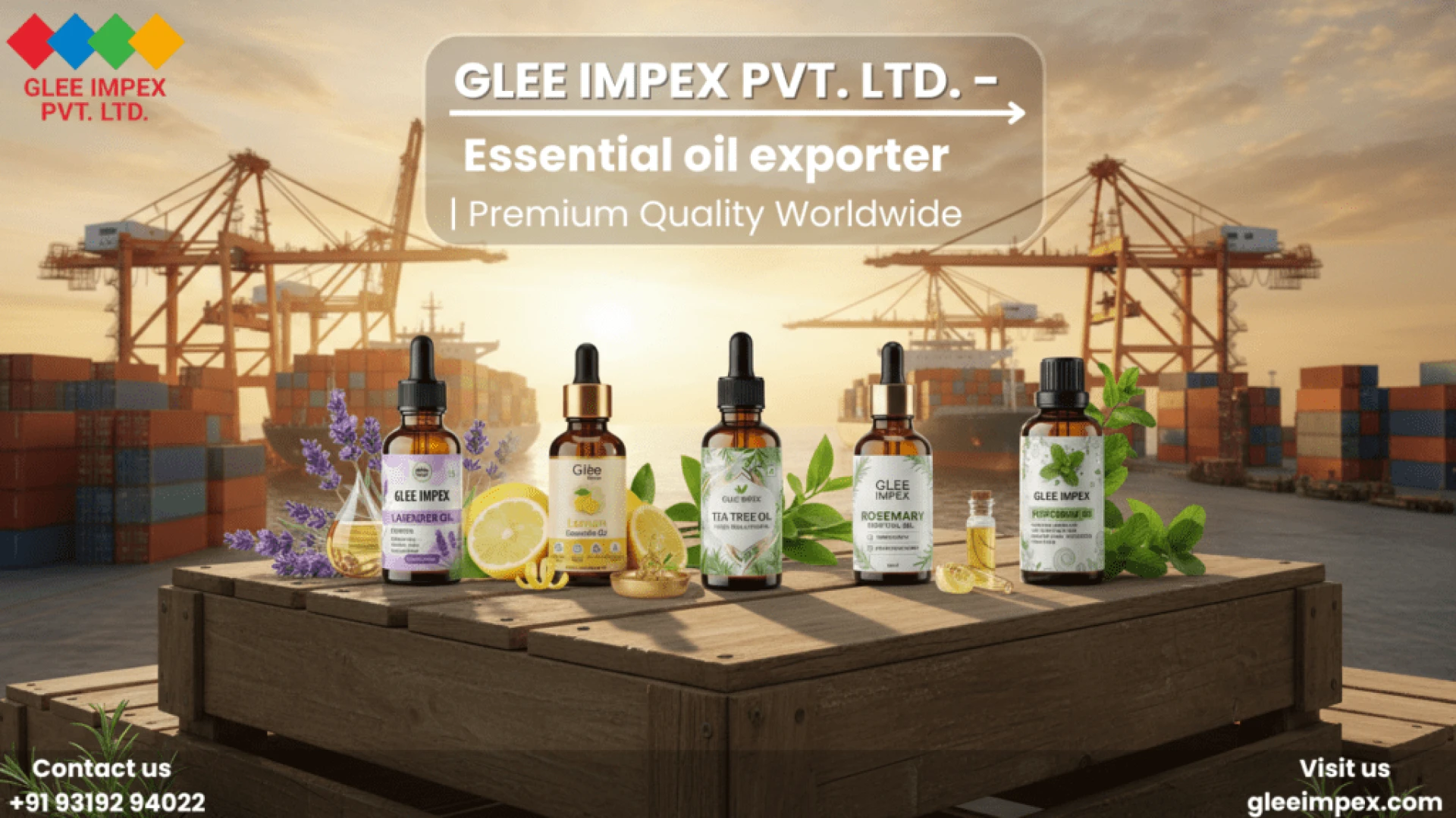 Essential Oil Exporter in India: Delivering Natural Purity to Global Markets