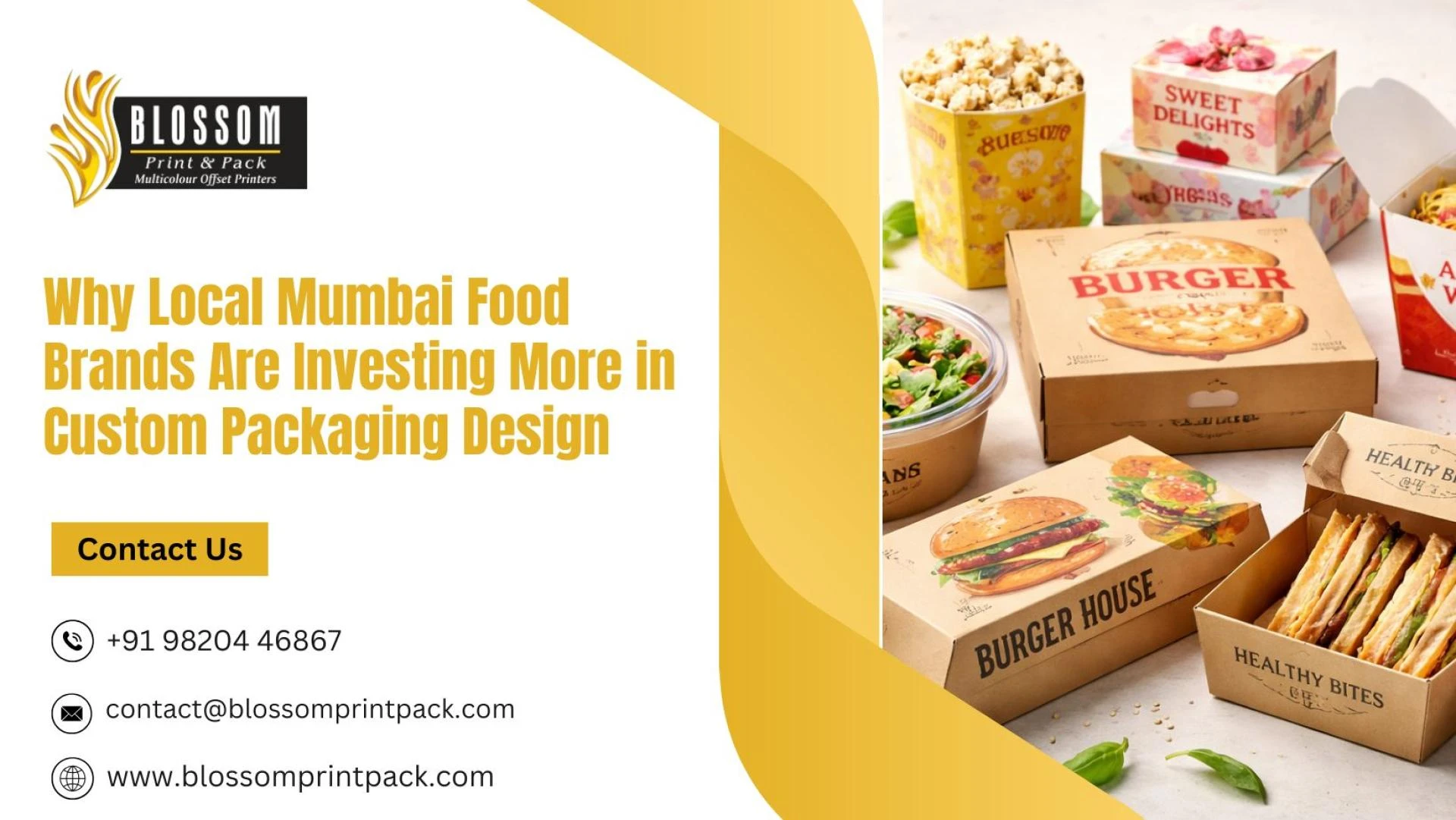 Why Local Mumbai Food Brands Are Investing More in Custom Packaging Design