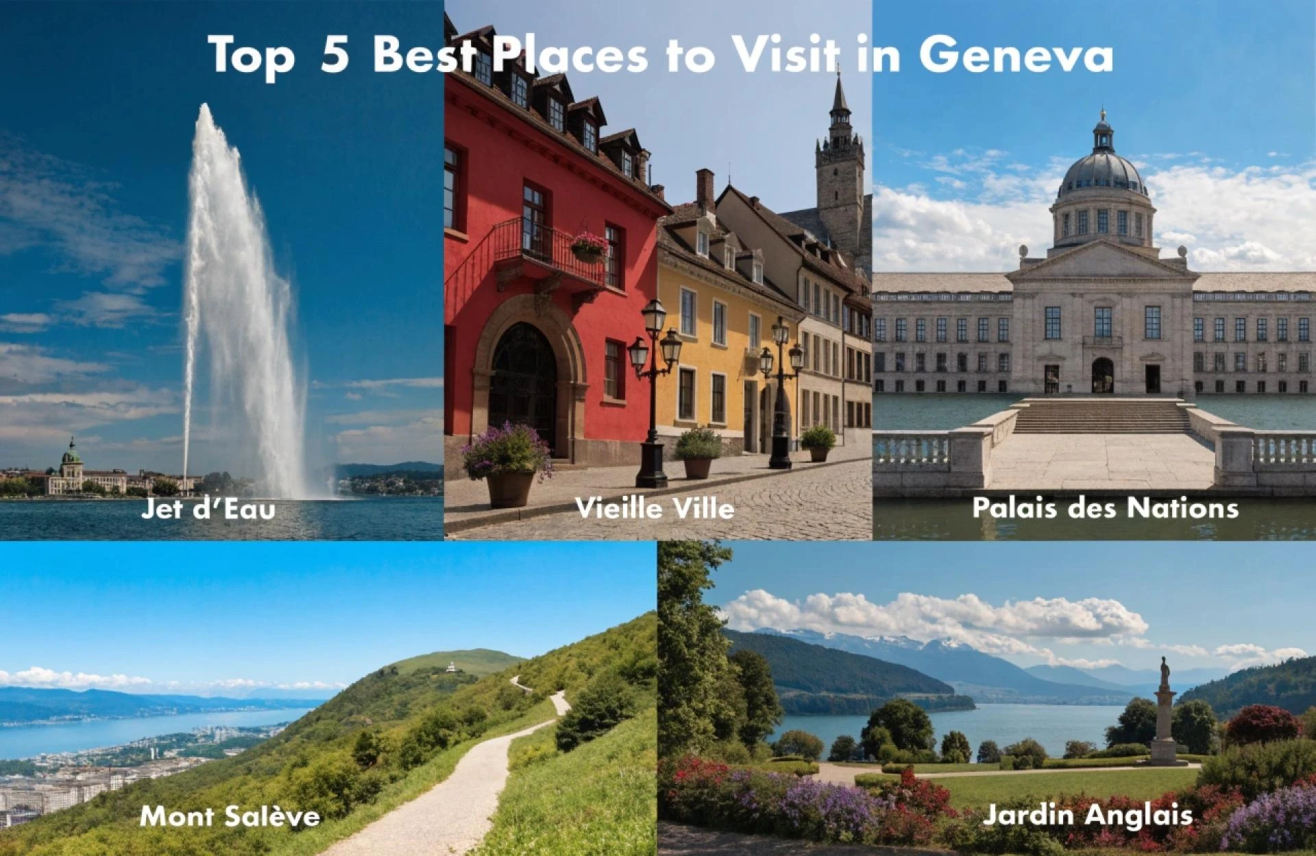 Top 5 Best Places to Visit in Geneva