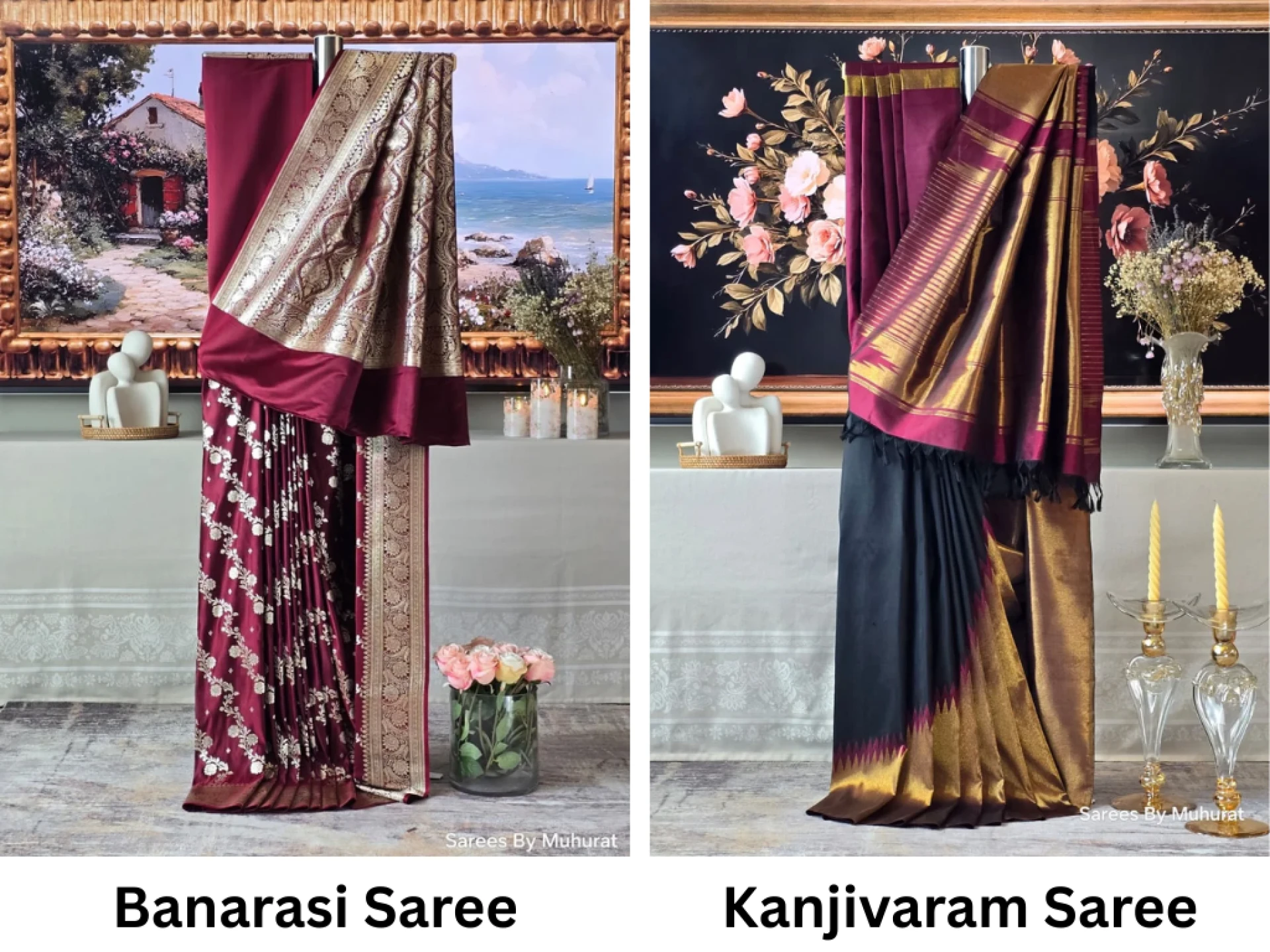 Banarasi vs Kanjivaram Saree: Which Is Better?