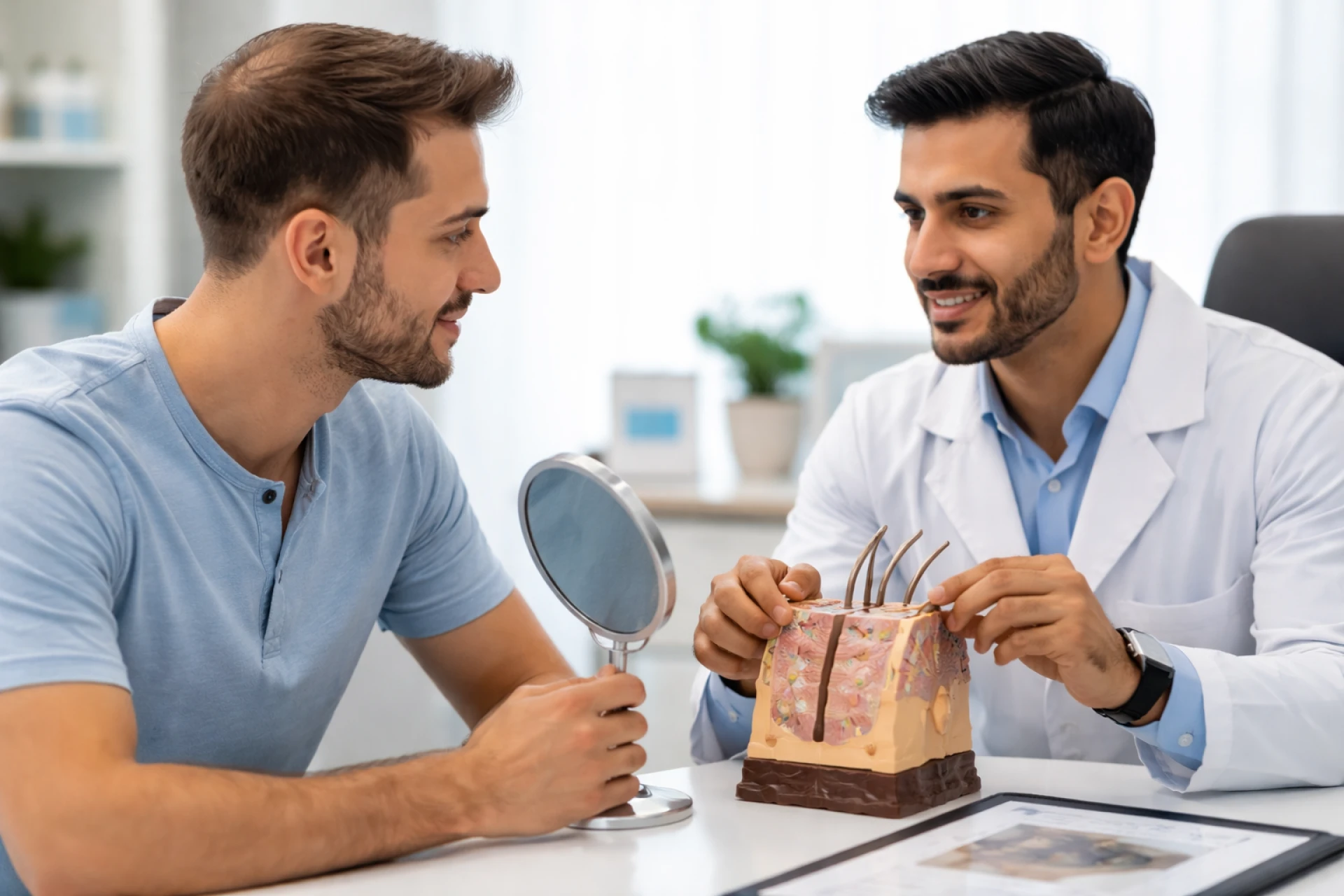 Hair Transplant Results Across Different Hair Types: A Guide for South Asian, Curly, and Fine Haired Patients in Delhi