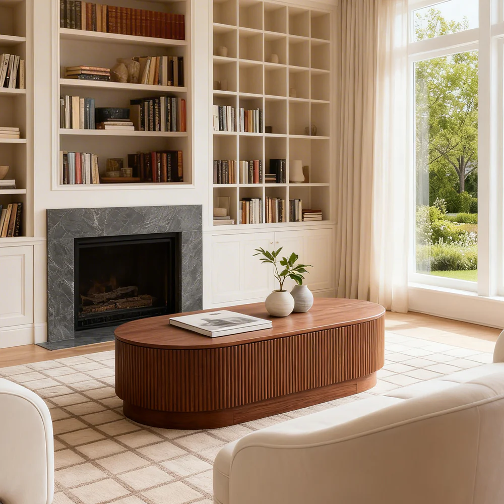 The Coffee Table Doesn't Just Sit There — Make It Work Harder