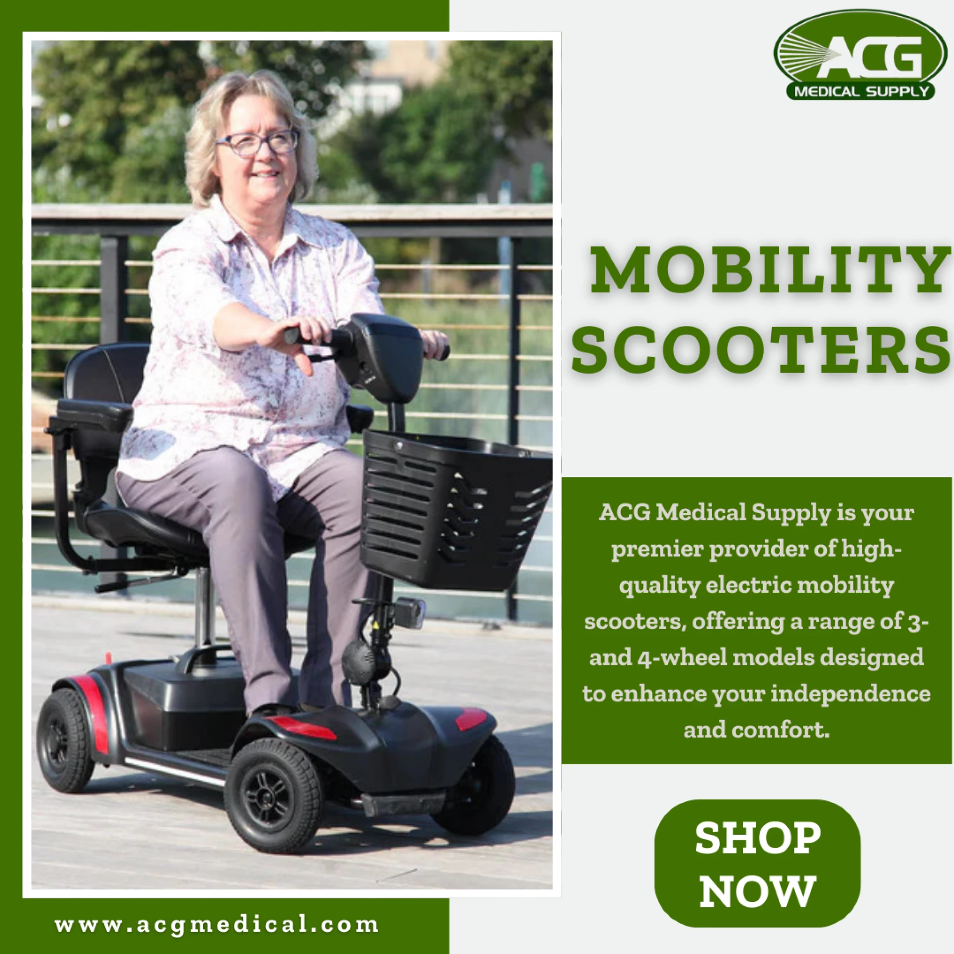 Why Electric Mobility Scooters Are Essential Medical Supplies for Modern Mobility