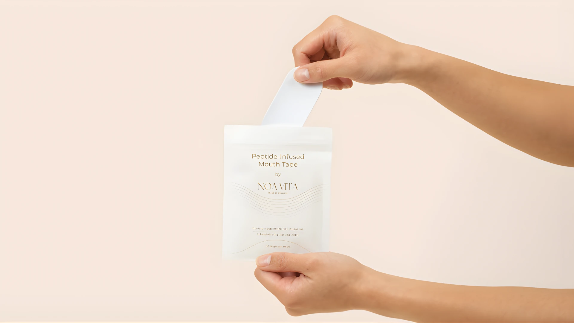 Peptide Mouth Tape for Better Sleep and Skin Recovery