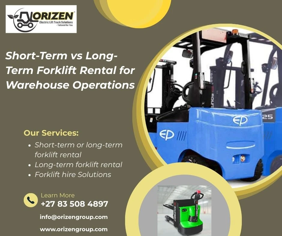 Short-Term vs Long-Term Forklift Rental for Warehouse Operations